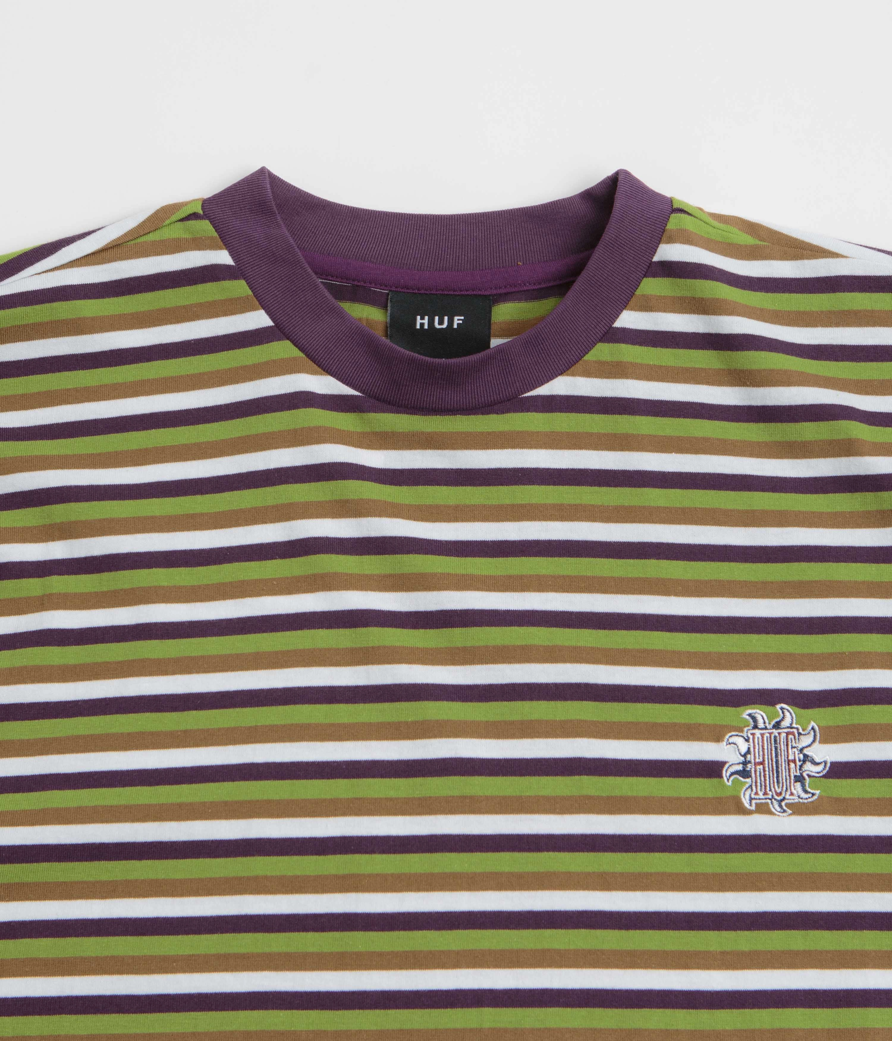 ruffle Modern HUF Apollo Striped T-Shirt - Green