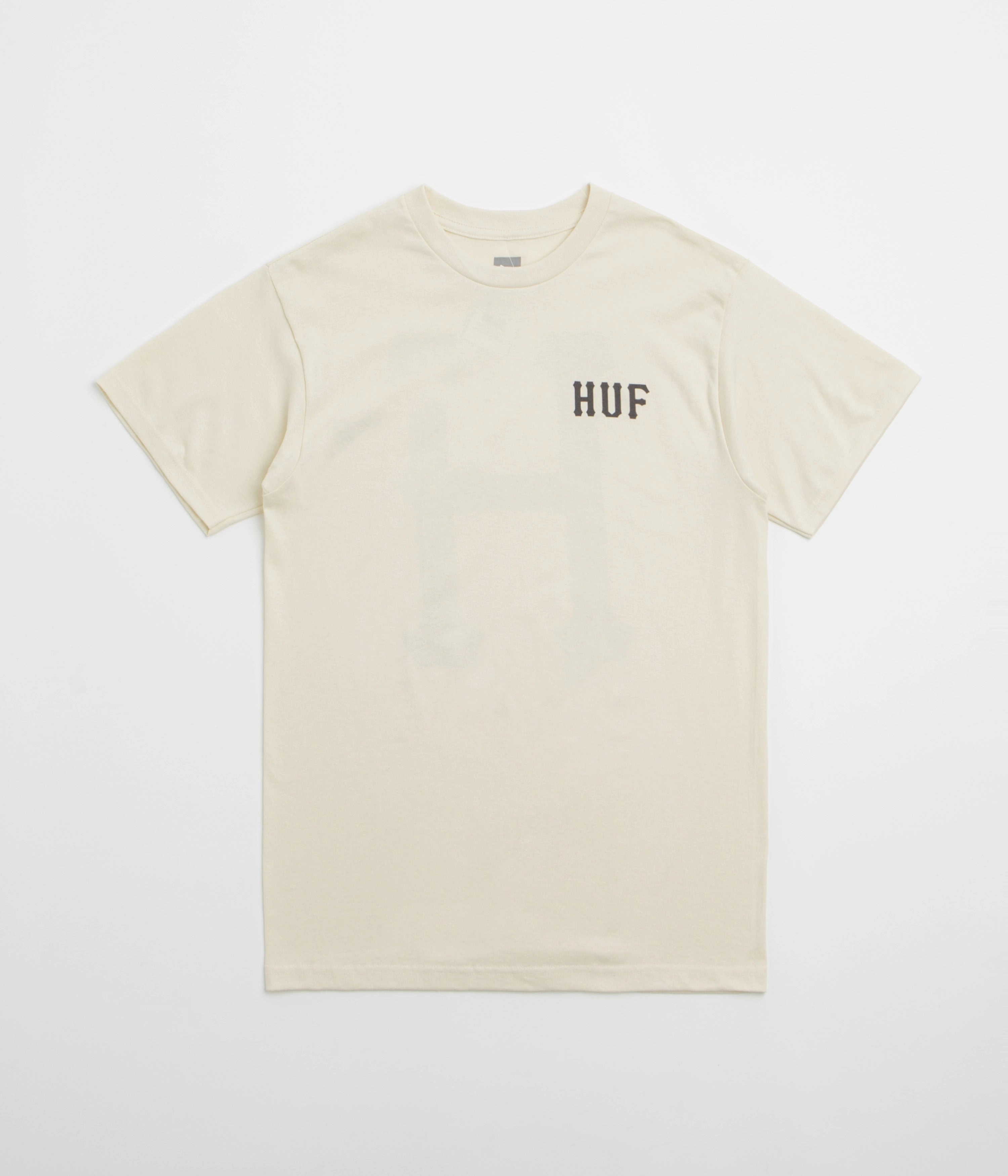 HUF Classic H T-Shirt - Natural Female sleep shorts silhouette