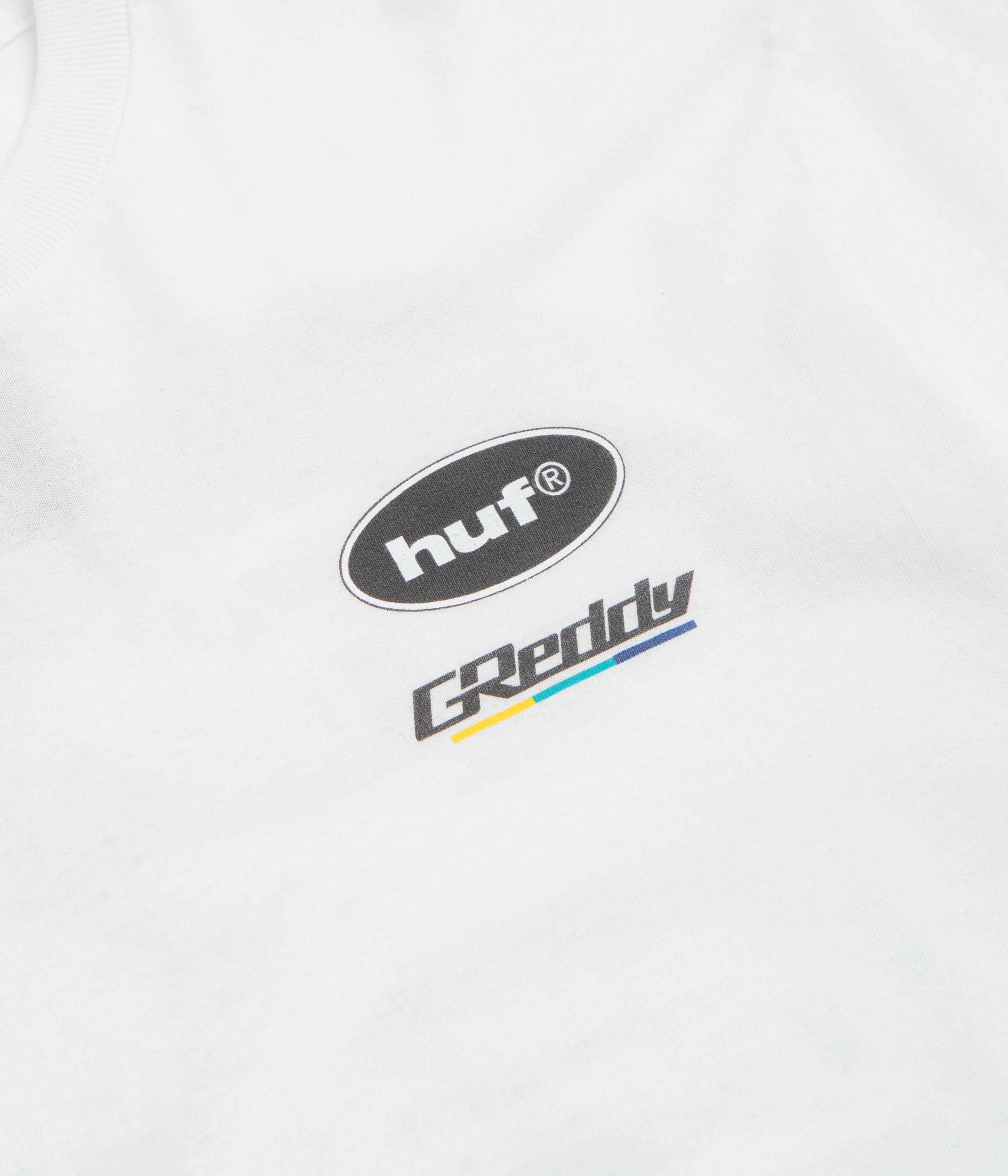 rooftop event school event HUF Greddy Showcase T-Shirt - White