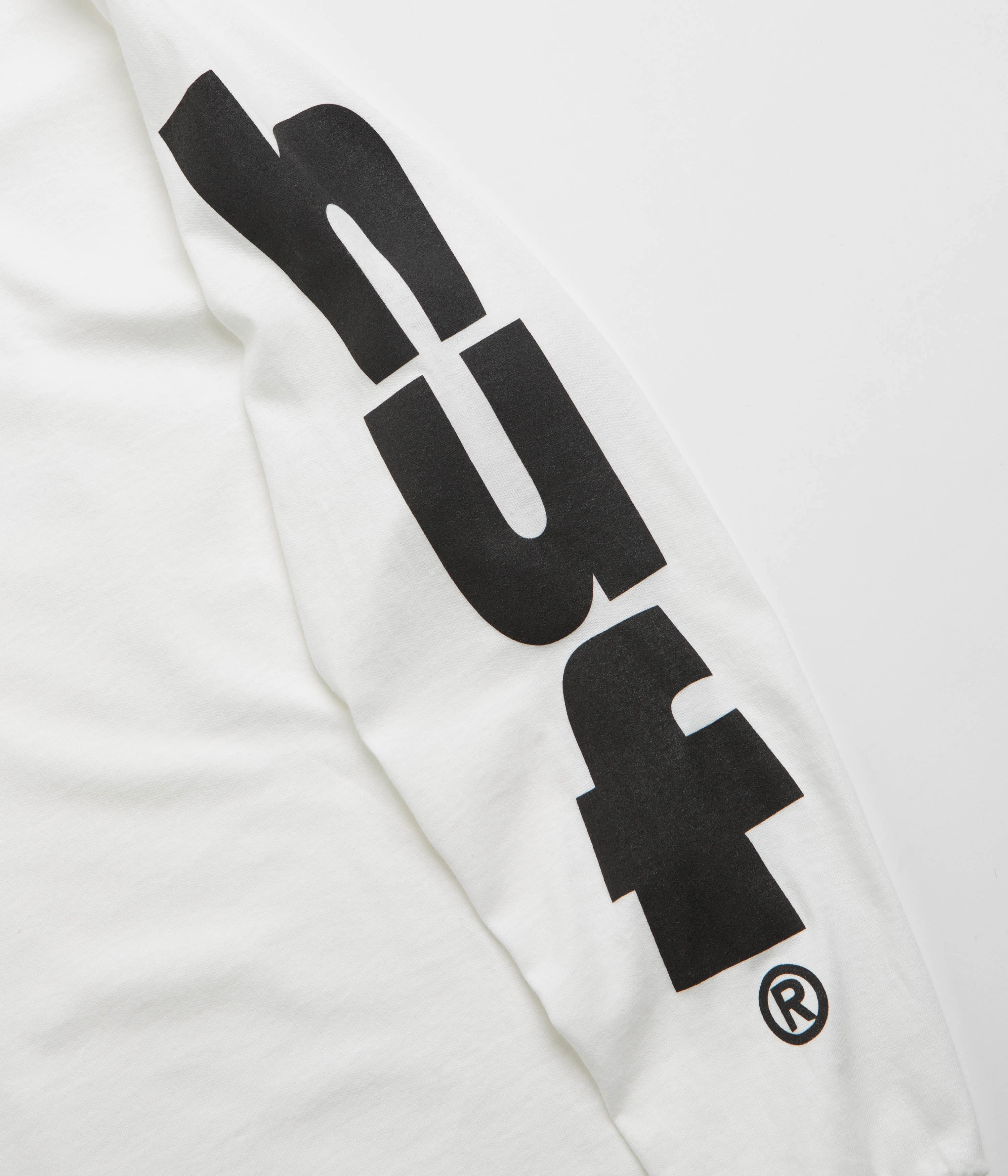 Youth fashion brooch HUF Megablast Long Sleeve T-Shirt - White