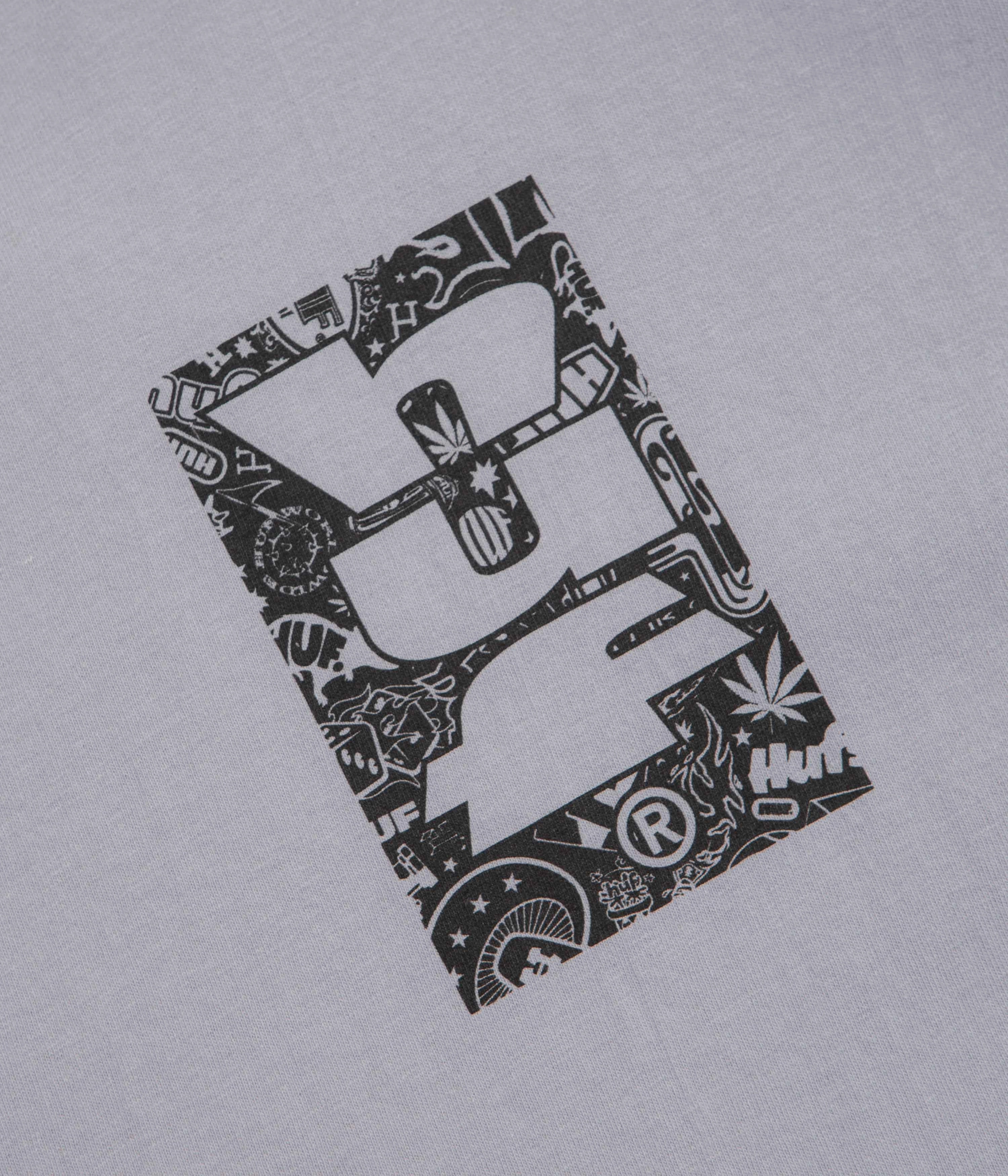 HUF Metablast T-Shirt - Dust Purple Watches