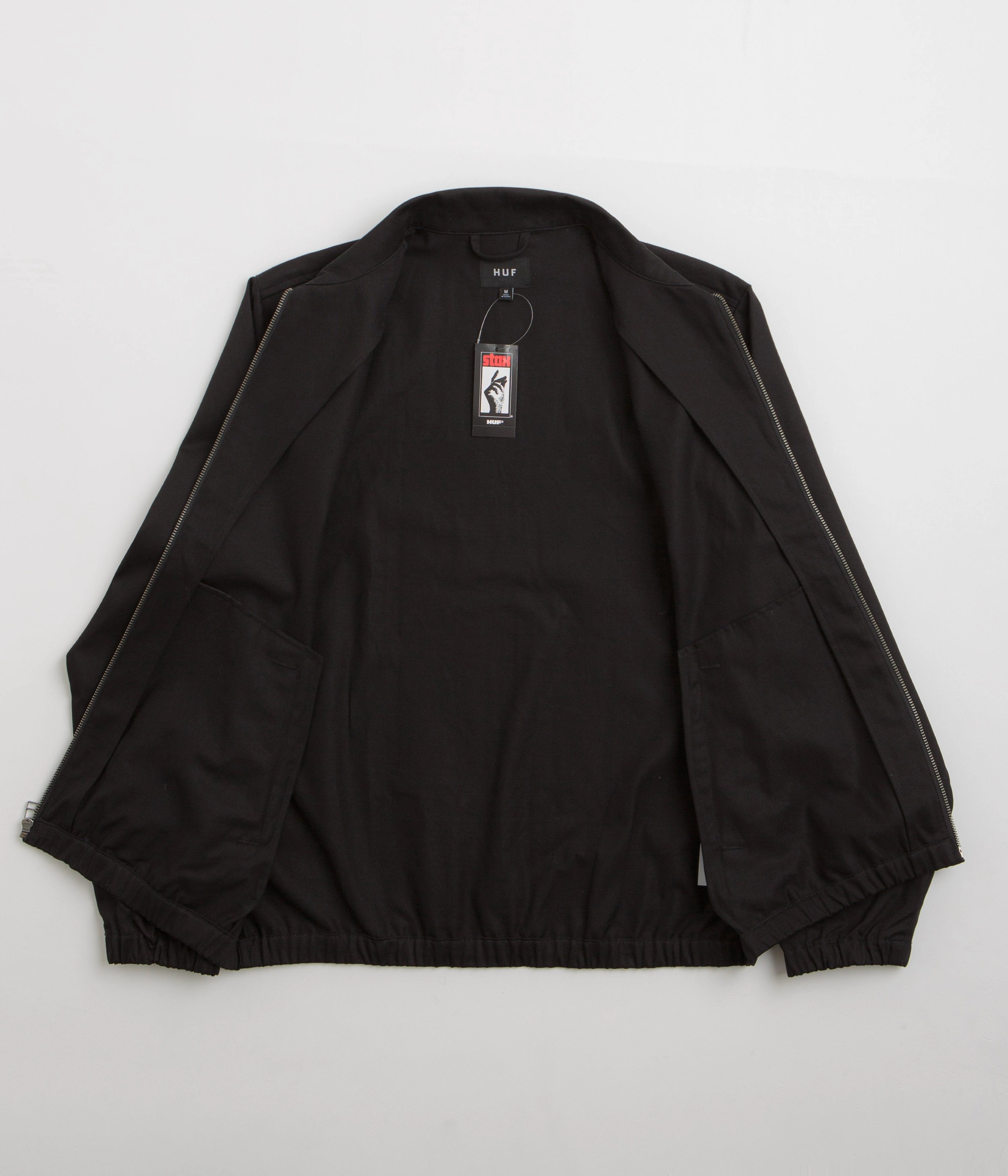 HUF Stax Jacket - Black Versatile Outerwear