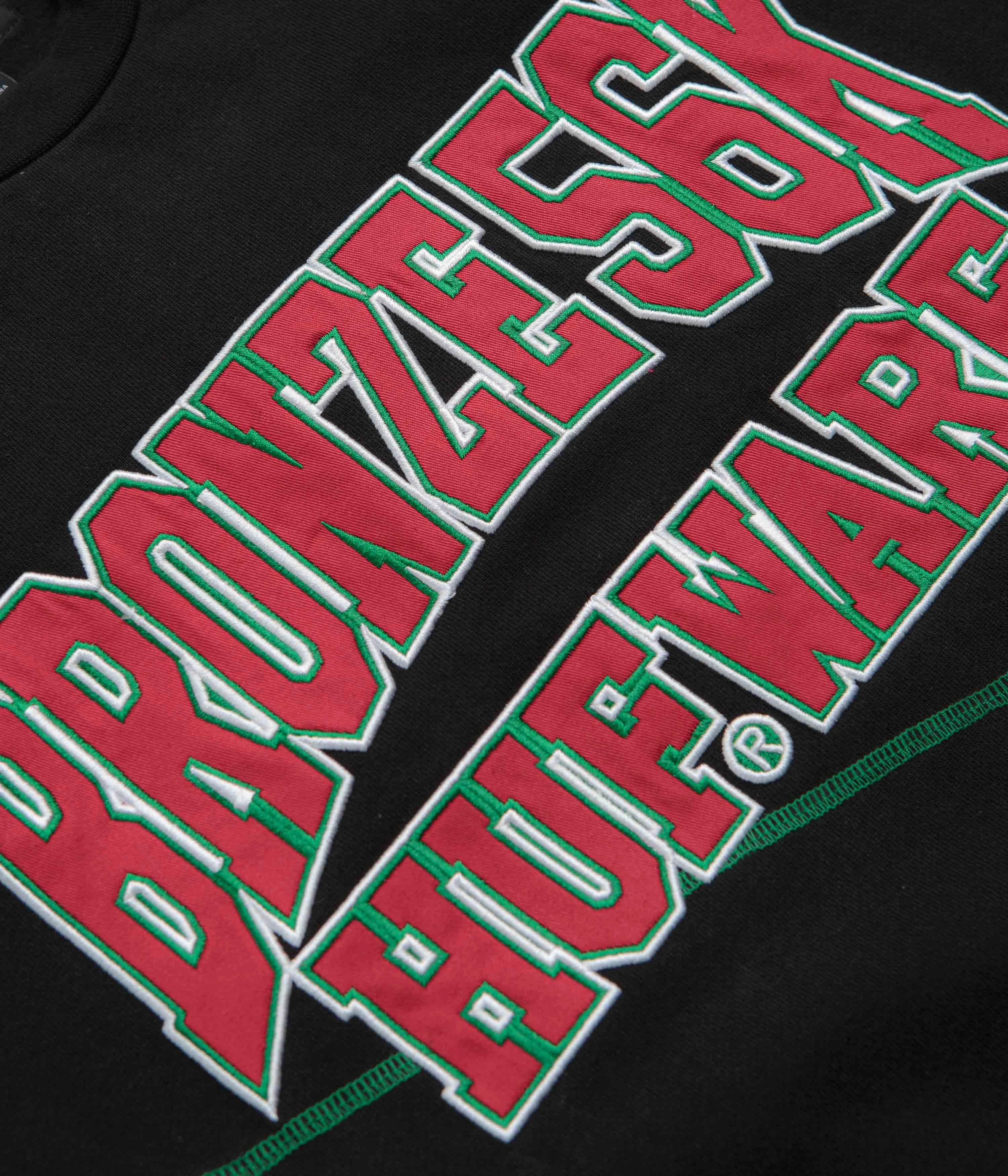 product polka dot playfulness HUF x Bronze 56K Bronze HUFware Crewneck Sweatshirt - Black