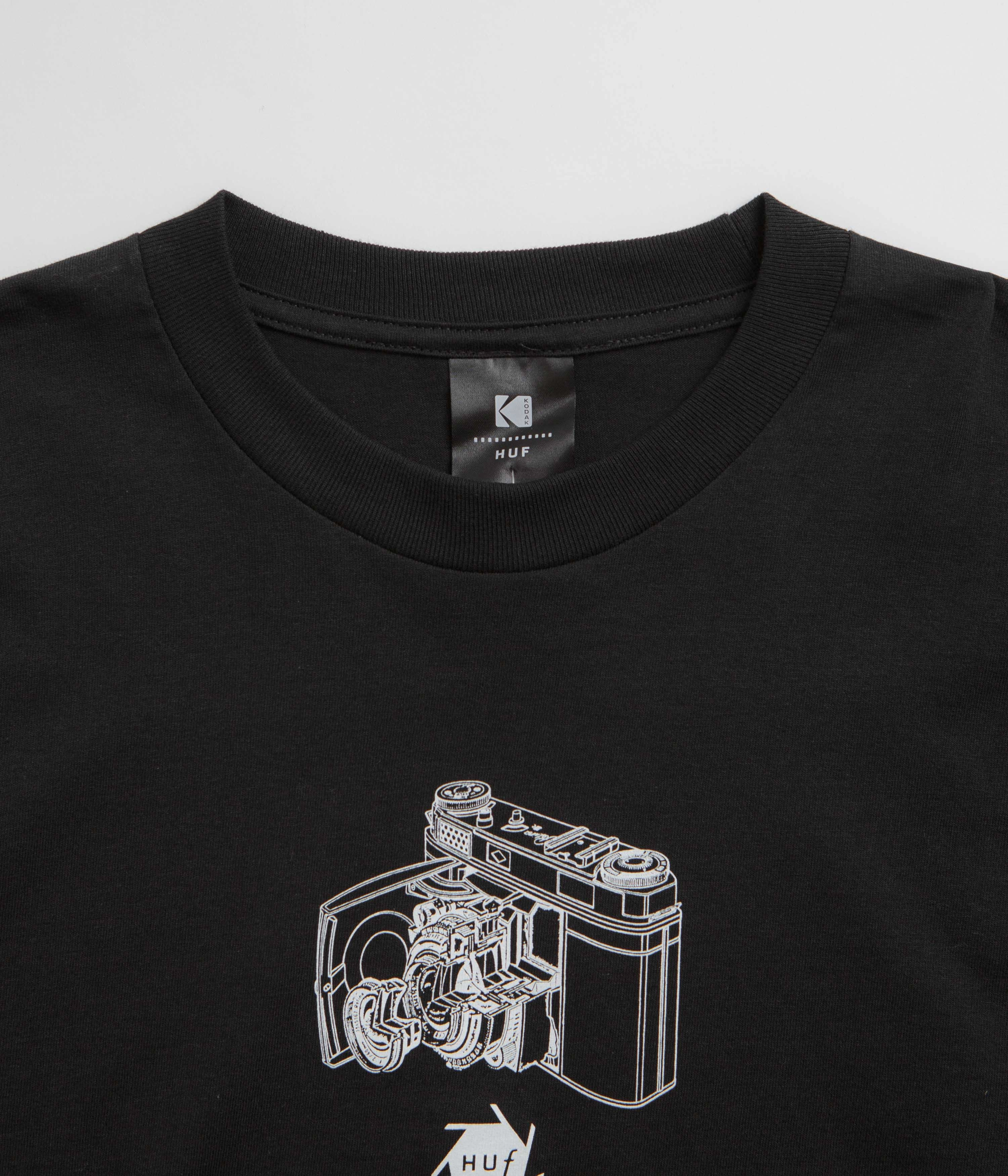 Chic HUF x Kodak Inner Vision Long Sleeve T-Shirt - Black