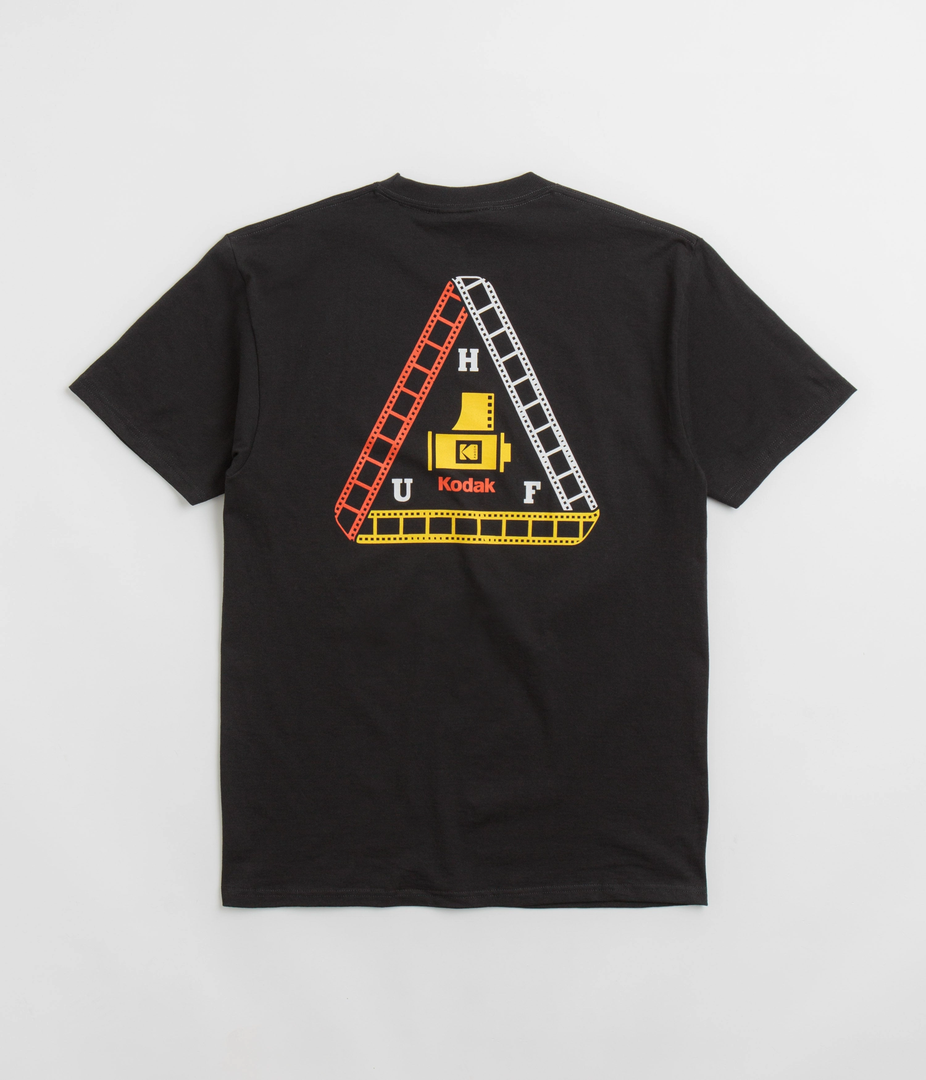 HUF x Kodak Triple Film T-Shirt - Black Straight fit