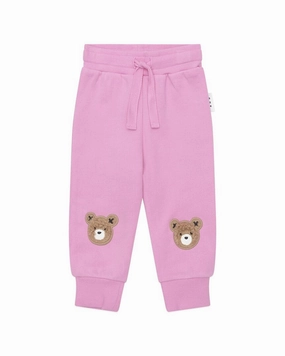 huxbaby Fuchsia Furry Huxbear Track Pant Comfort Design