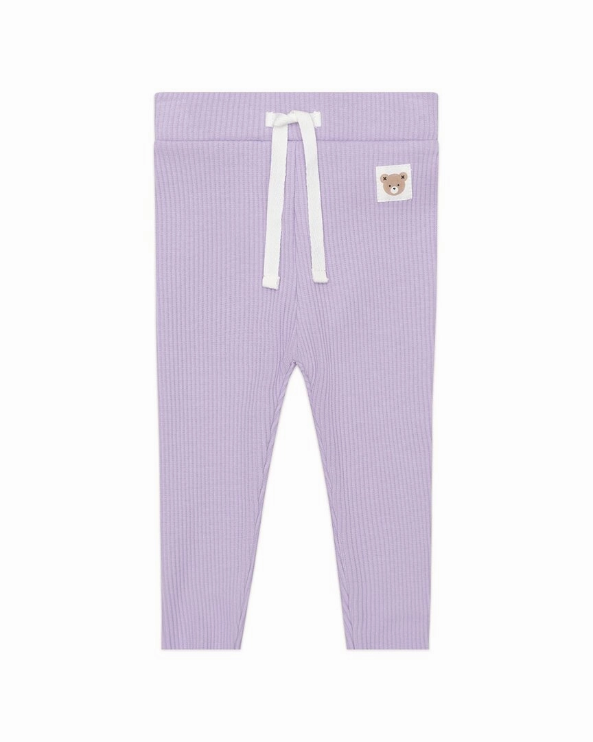huxbaby Orchid Rib Legging Casual Comfort Fit Neutral Fit