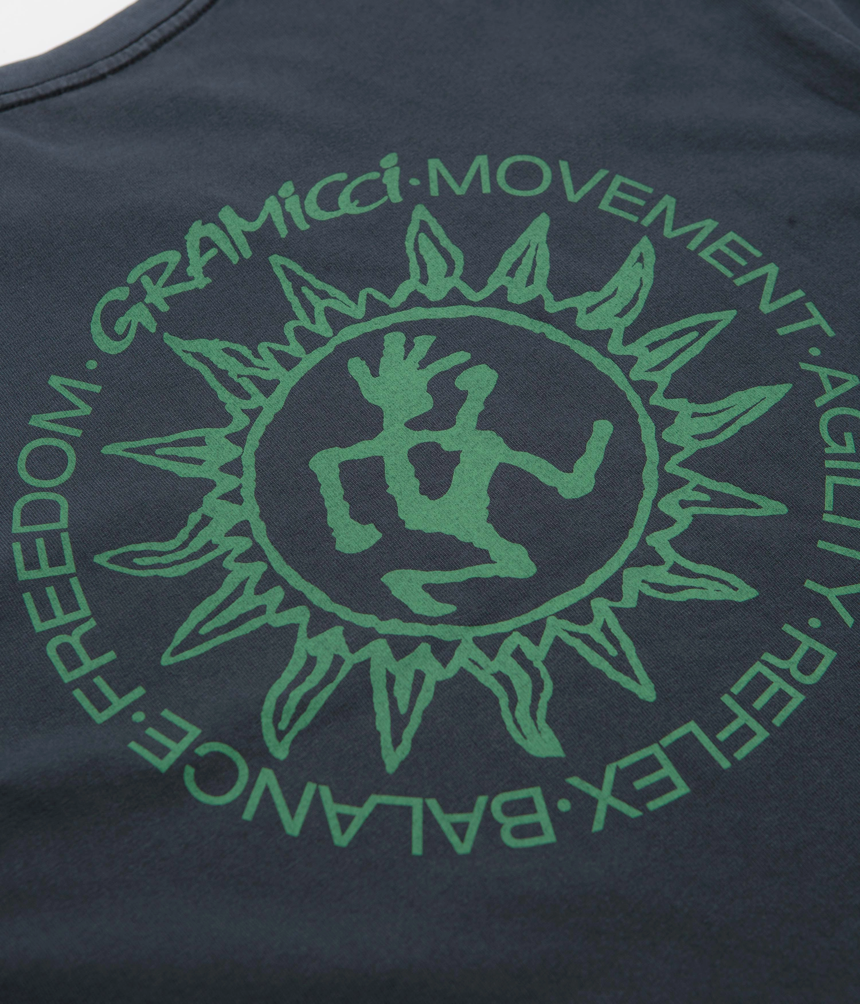 Anti-pilling Gramicci Sun T-Shirt - Navy Pigment