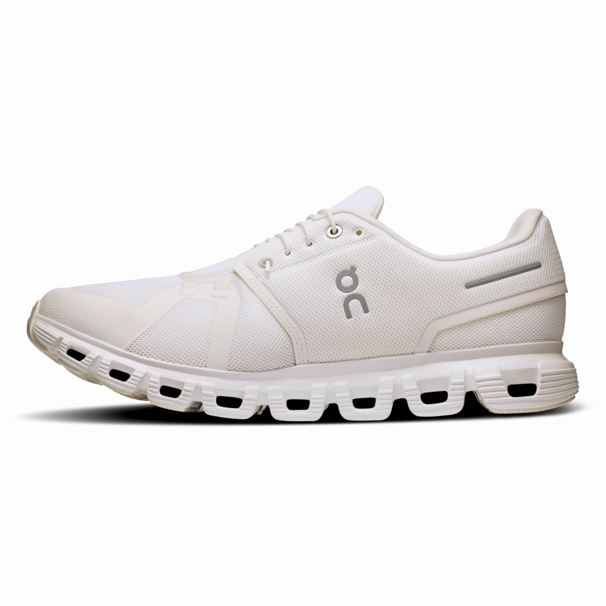 On Running Men's Cloud 6 White/White Recycled Components FlexibleSole
