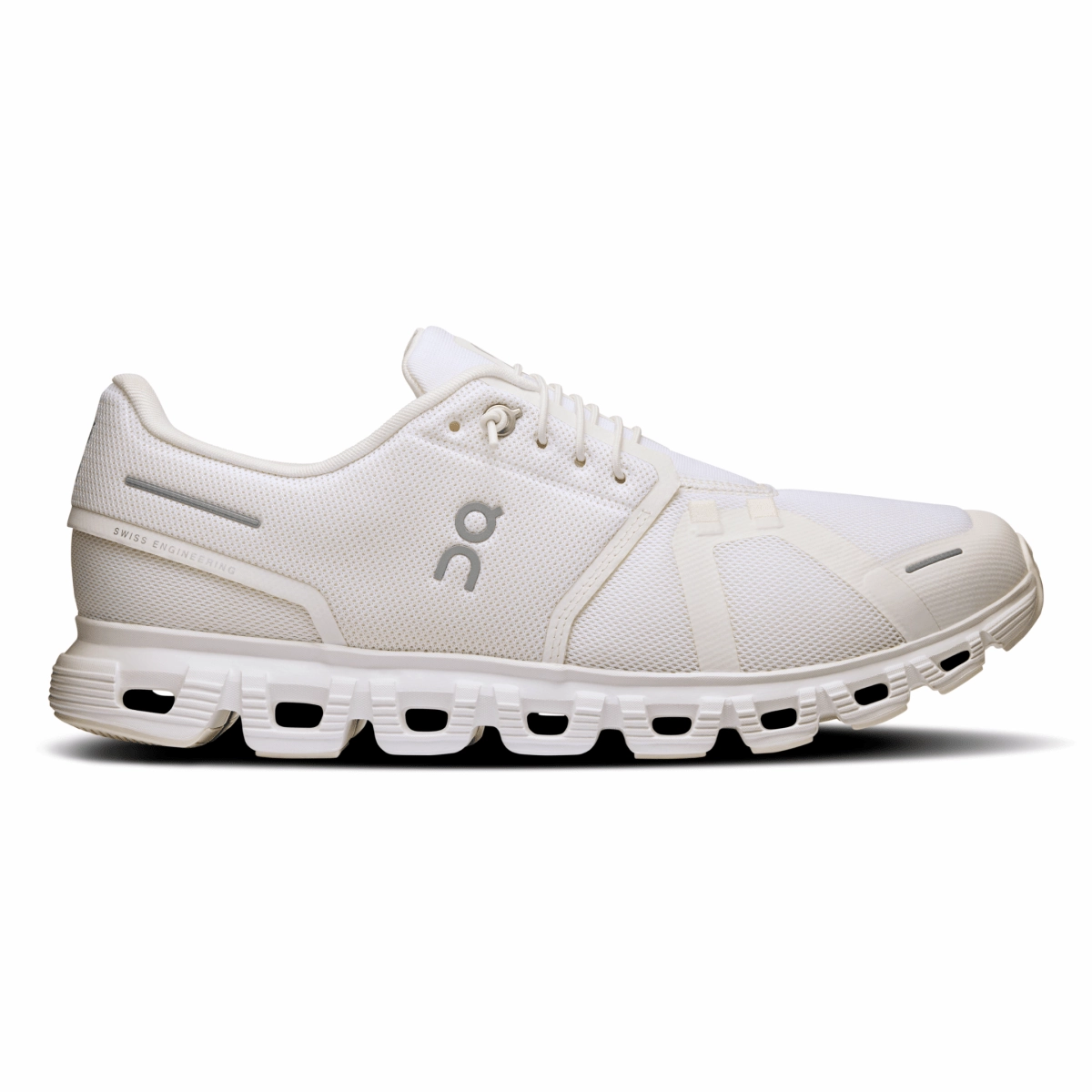 Foot Style Adjustable On Running Men's Cloud 6 White/White