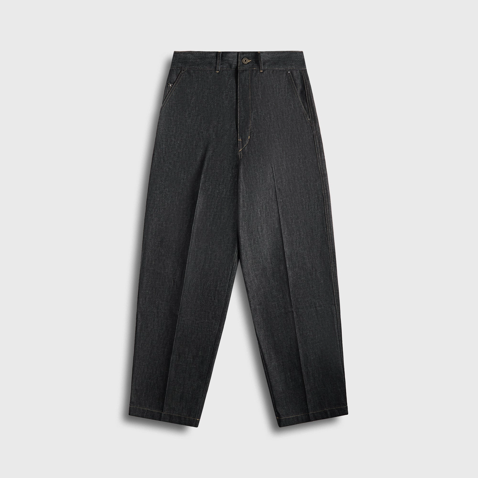 Lemaire Maxi Barrel Workwear Pants - Slate Sport Ready Fit Work Friendly