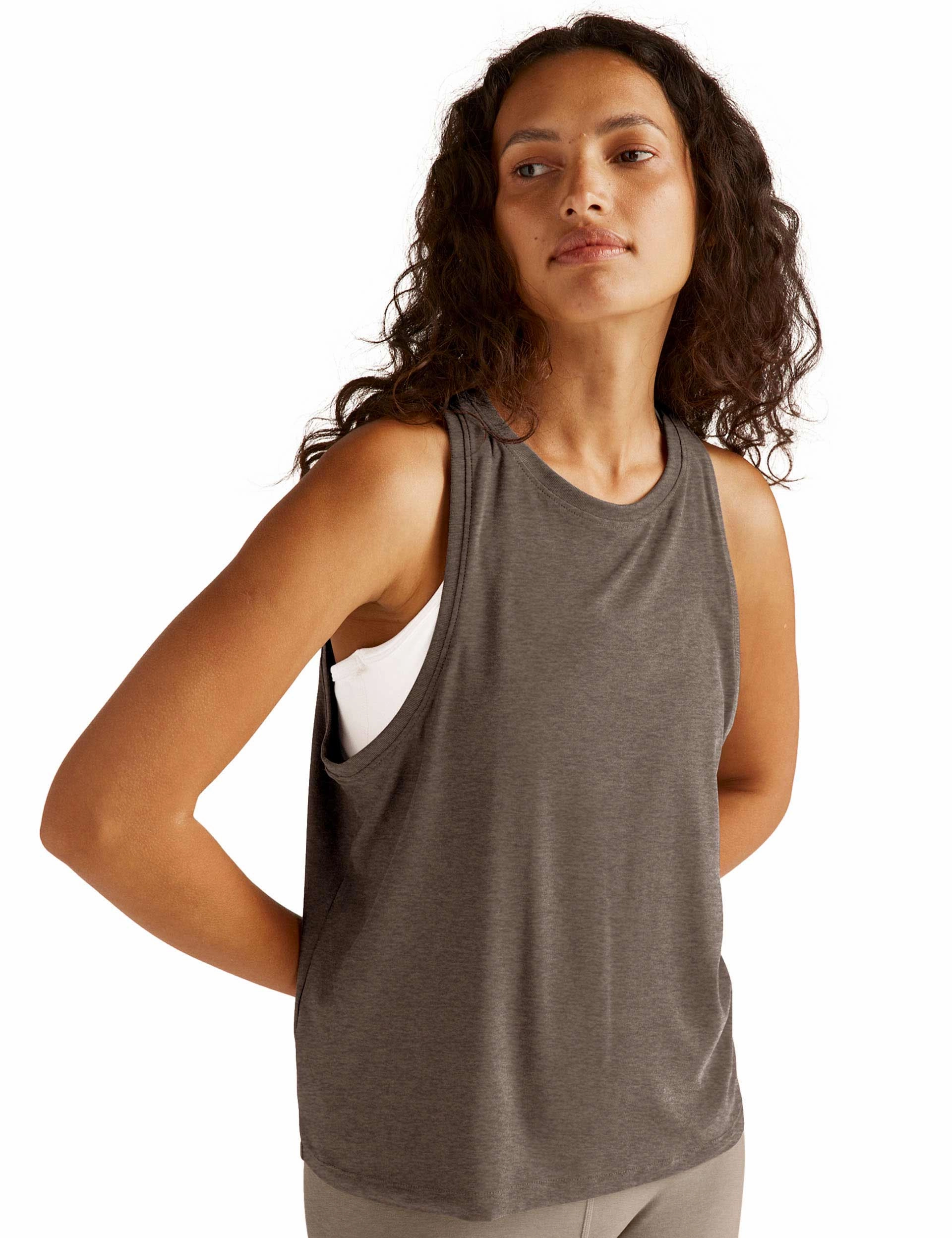 Featherweight Rebalance Tank - Soft Umber Heather Enemy - deterring