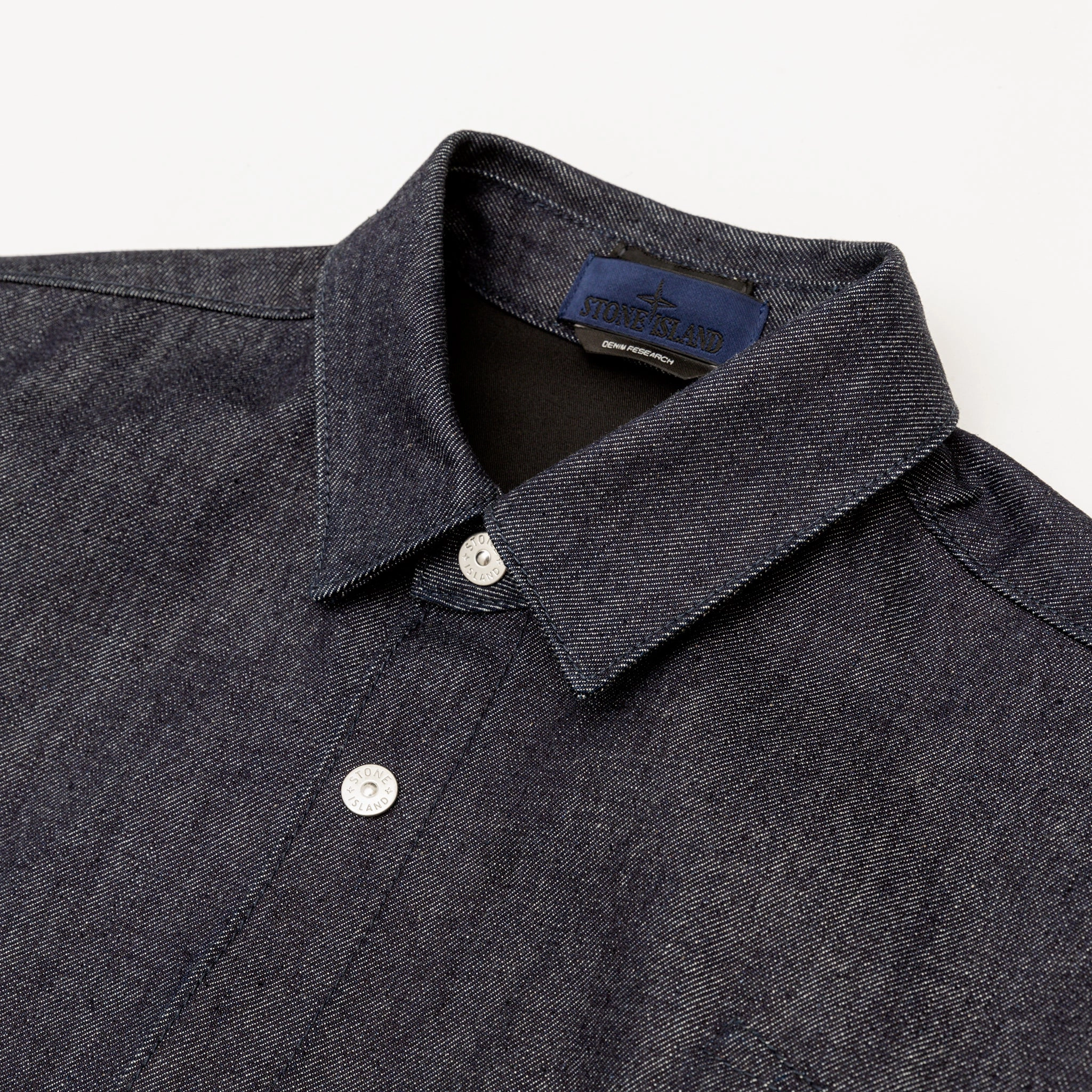 Trendy Vibes Casual Comfort INDIGO DENIM-RAW OVERSHIRT