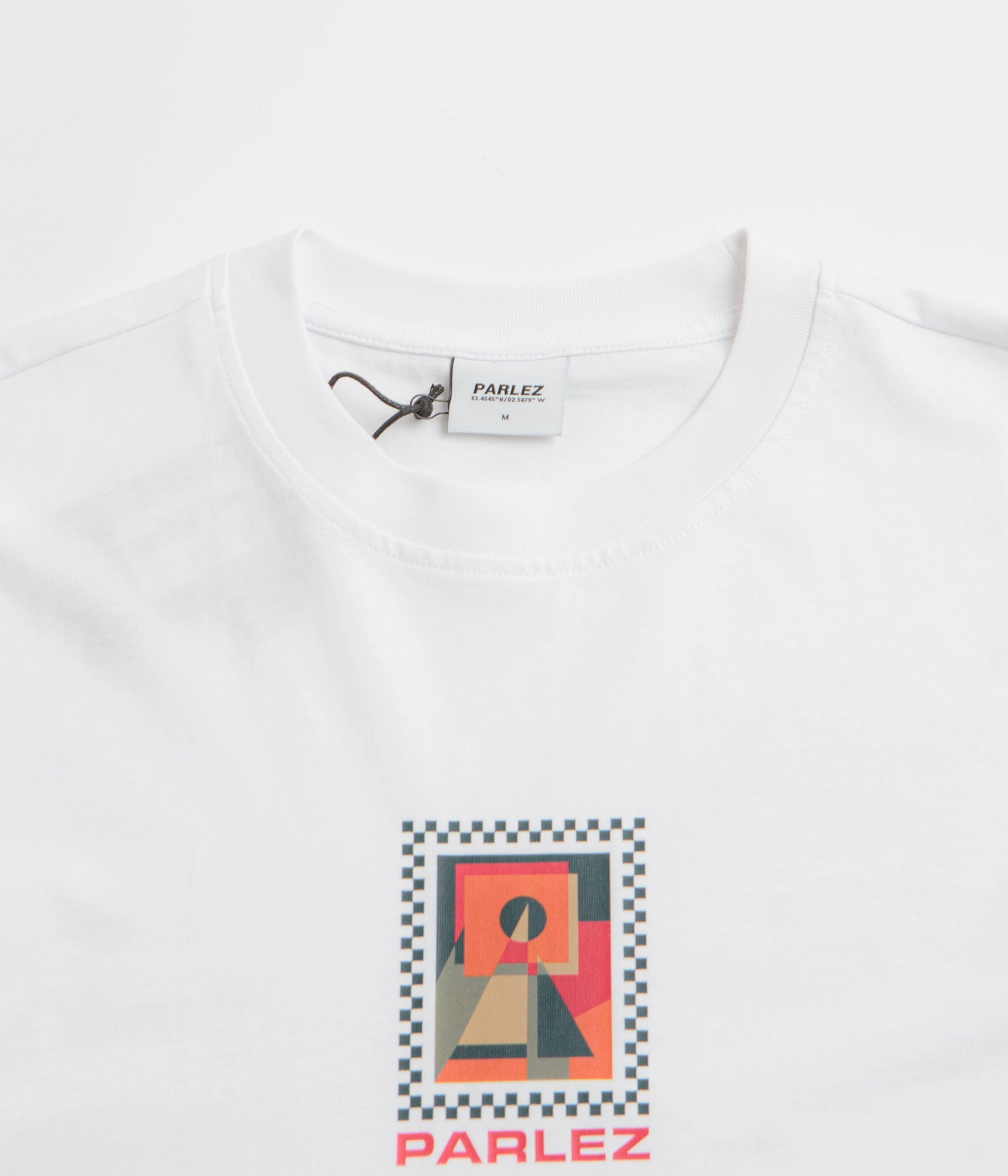 Parlez Figura T-Shirt - White mountain vacation subtle hem