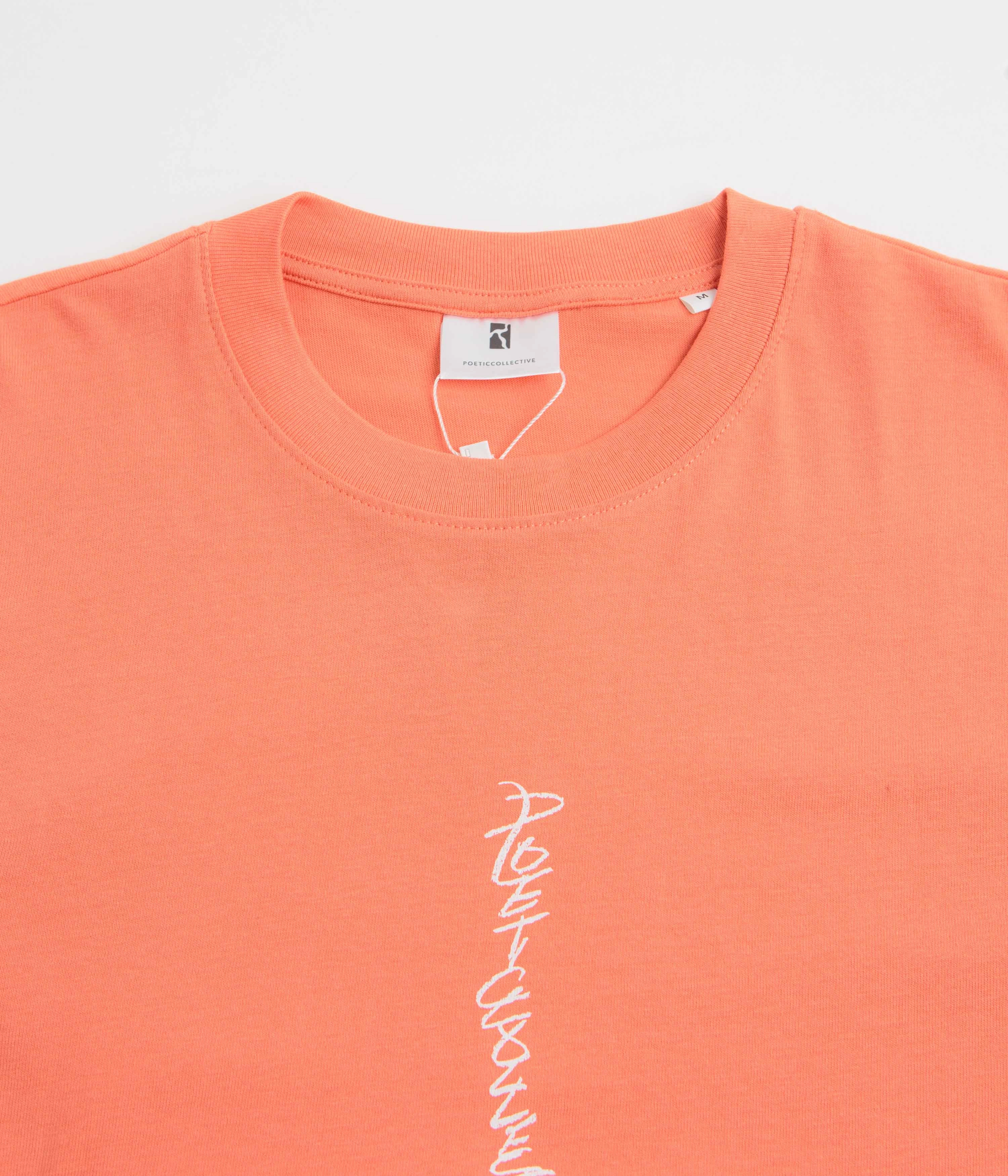 Poetic Collective Tribal T-Shirt - Orange football venue