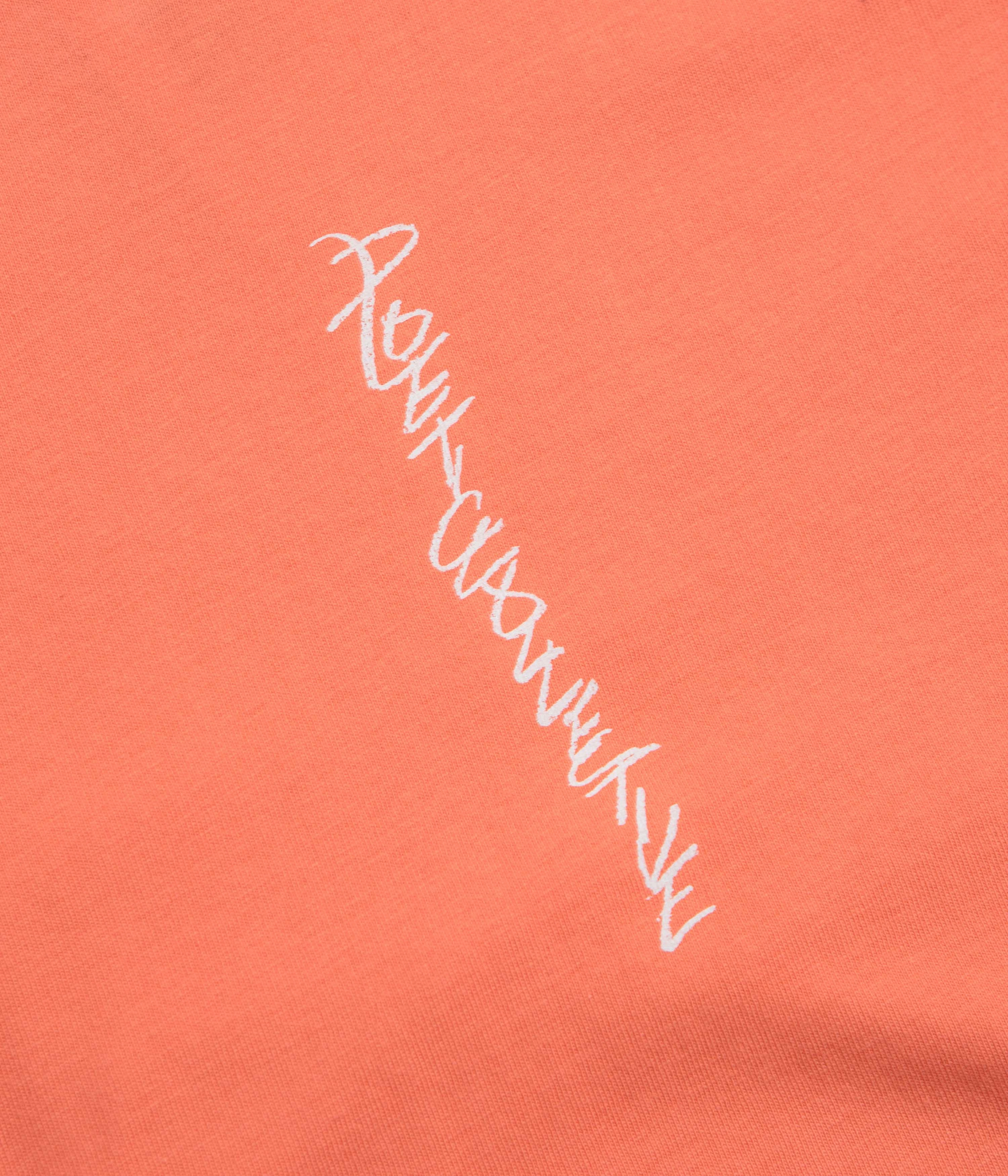 night Poetic Collective Tribal T-Shirt - Orange