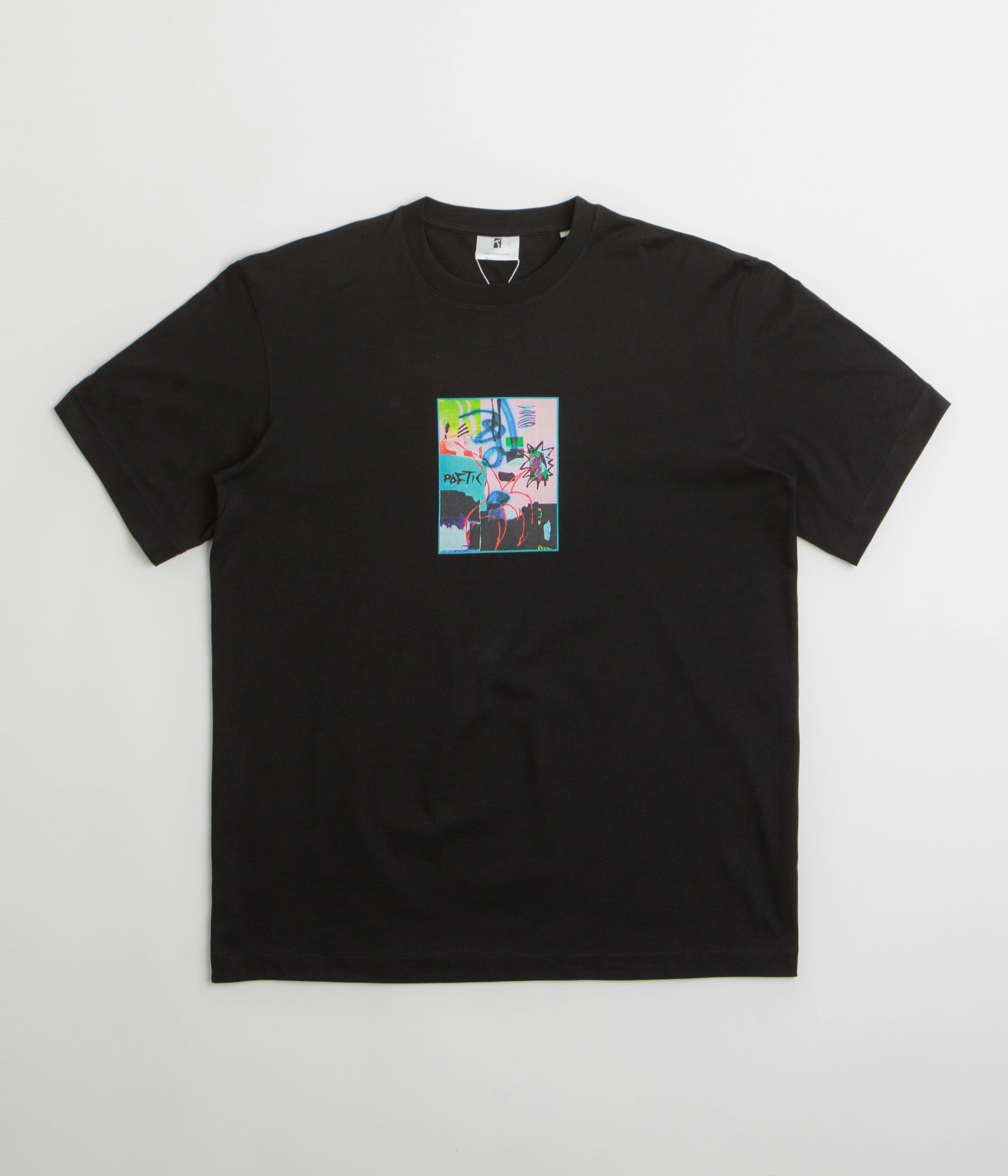 weekend Poetic Collective 80s T-Shirt - Black