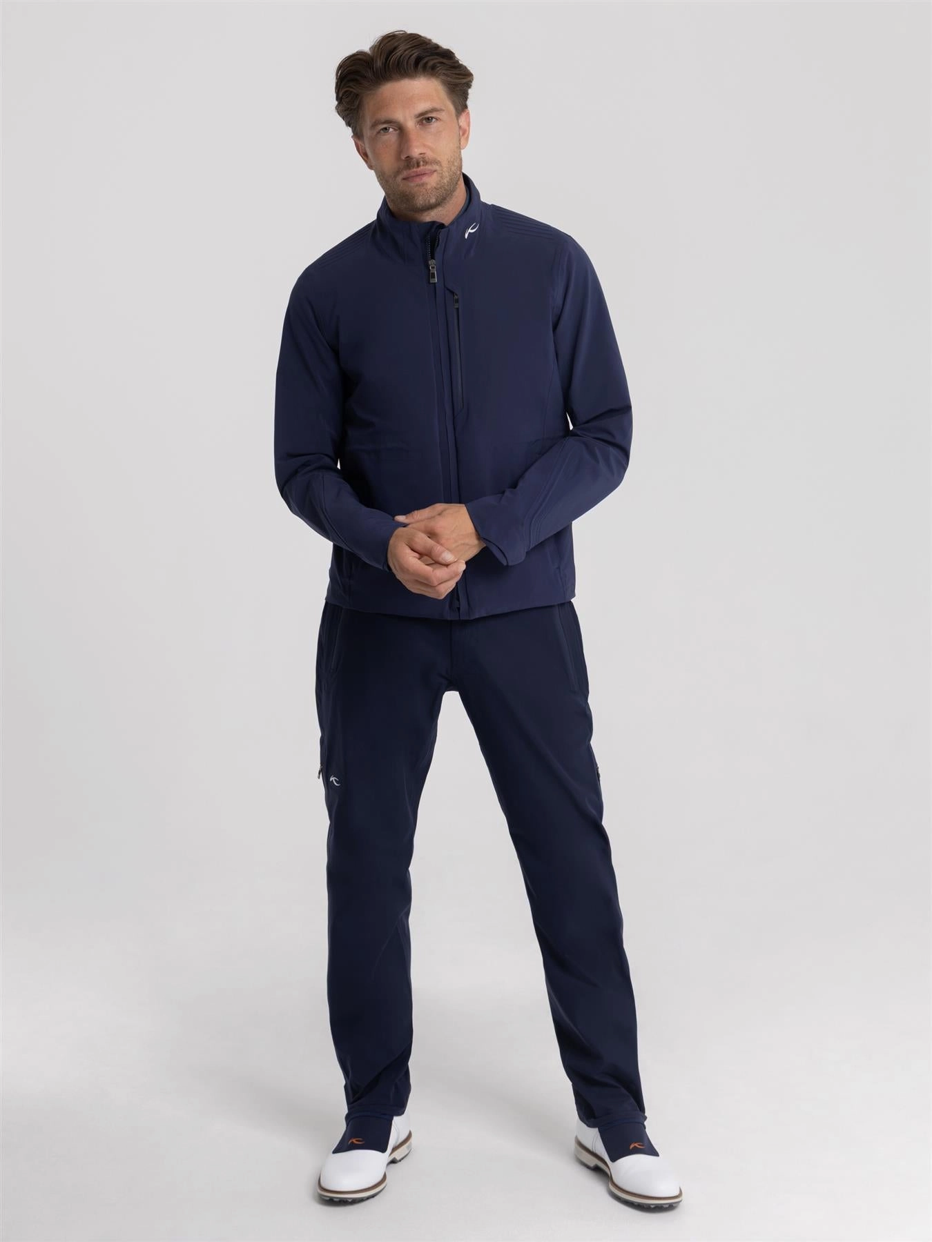 Insulated Regular Fit Storm Jacket Atlanta Blue TearResistant Ripstop Nylon