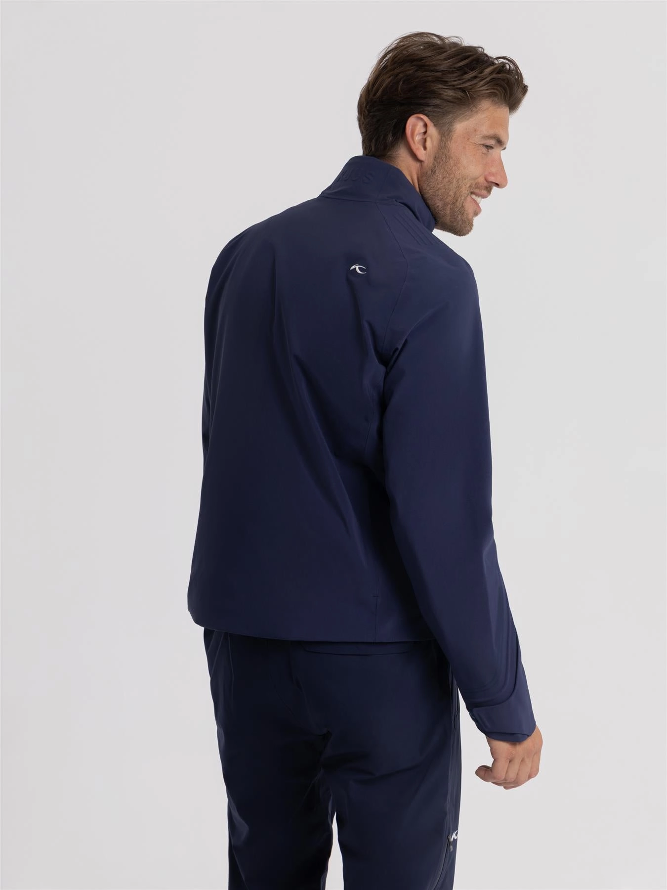 Soft inner layer Weather Control Insulated Regular Fit Storm Jacket Atlanta Blue