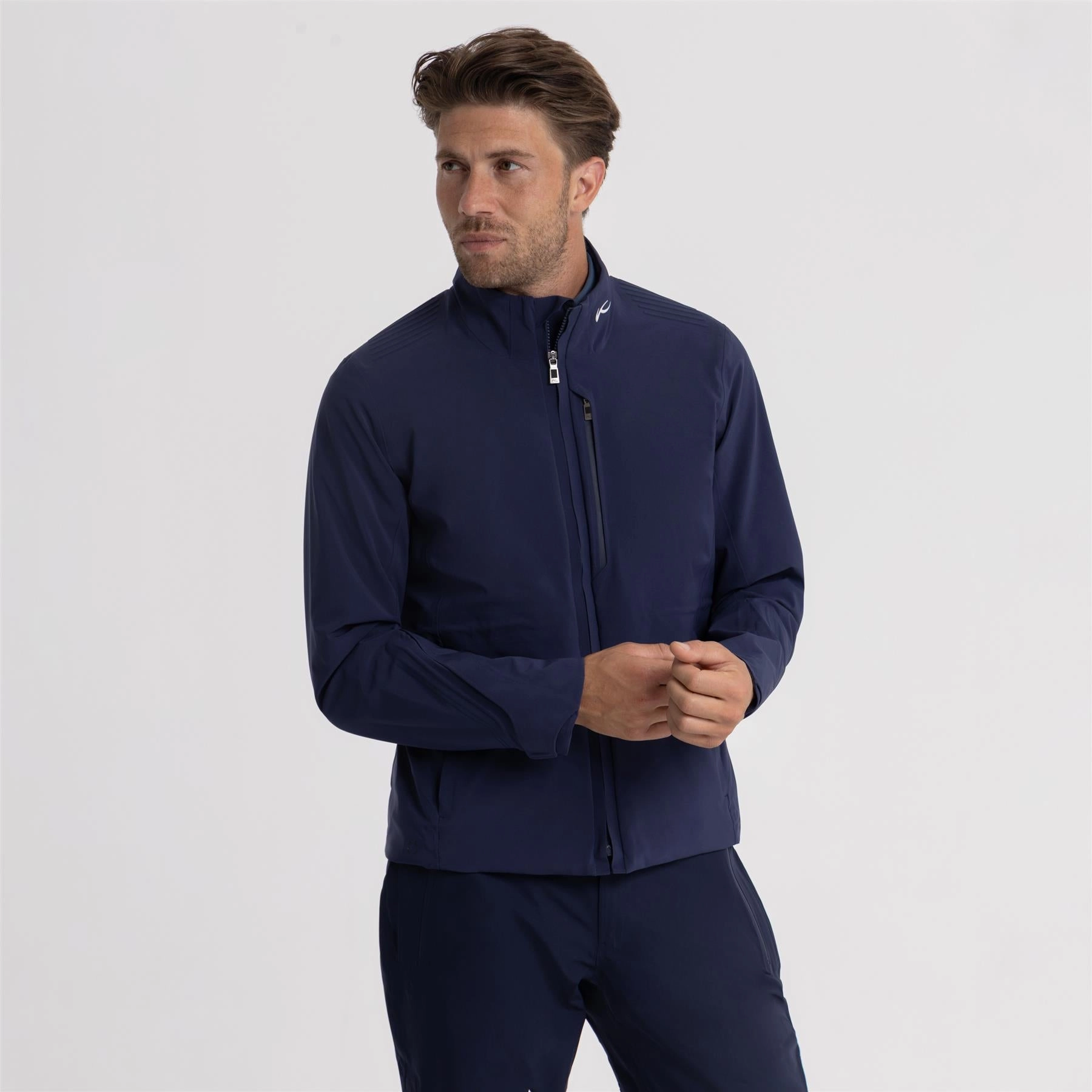 Insulated Regular Fit Storm Jacket Atlanta Blue Fedora