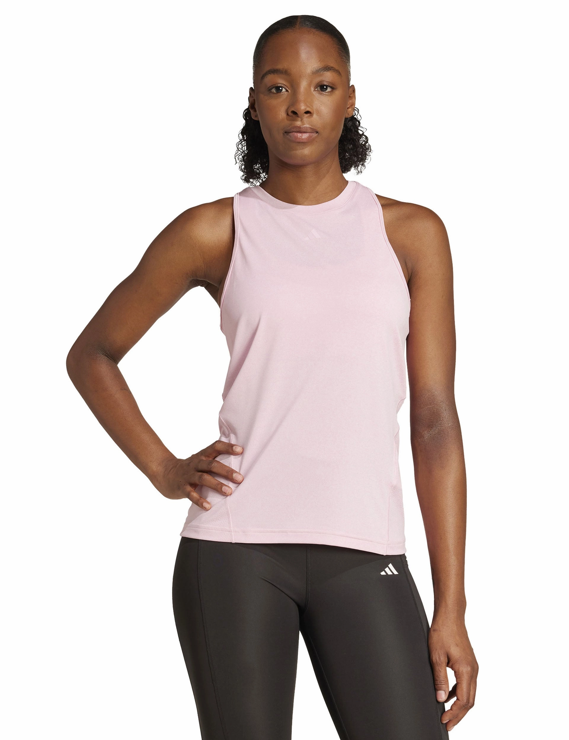Ultra Soft Designed for Training Tank Top - True Pink/White