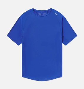 Ribbed Trim Details Streamline Performance Tee