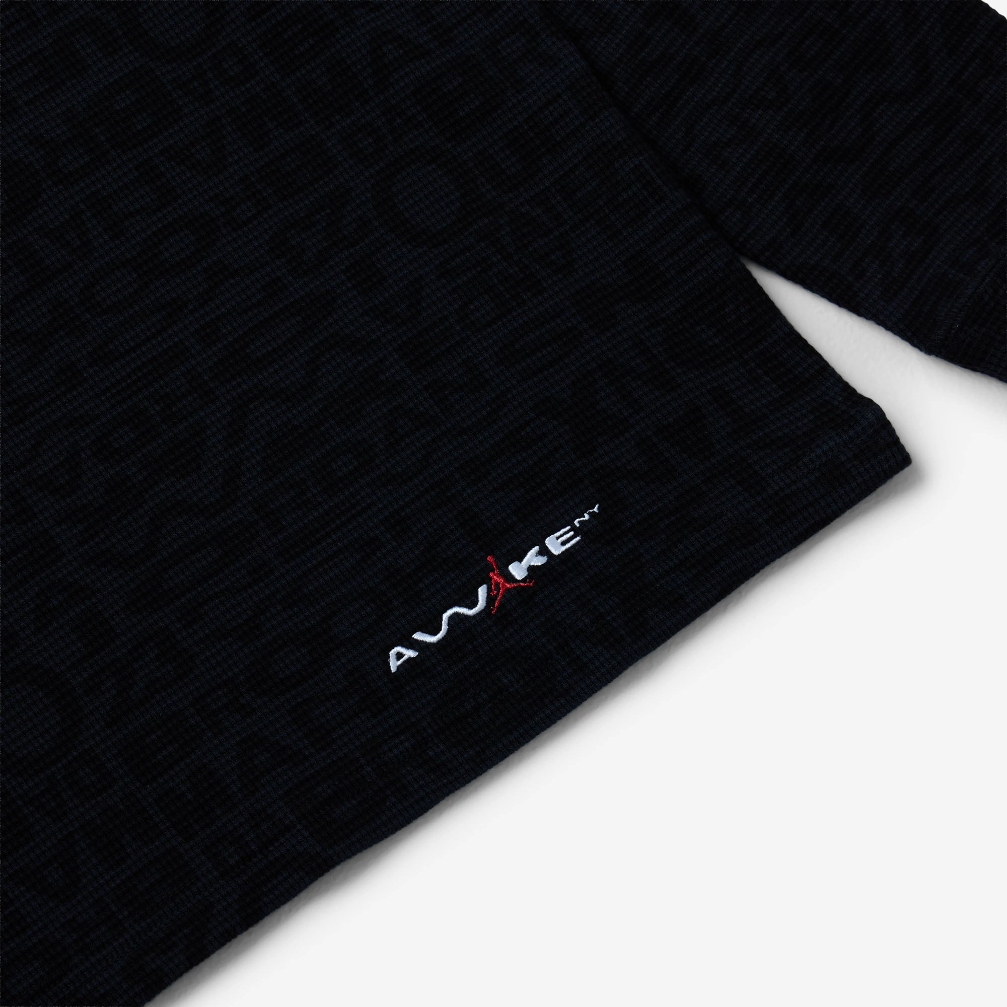 cocktail dress Jordan x Awake NY Longsleeve Thermal Black / Black - University Red