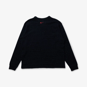 Low-waisted Eco Friendly Dye Process Jordan x Awake NY Longsleeve Thermal Black / Black - University Red