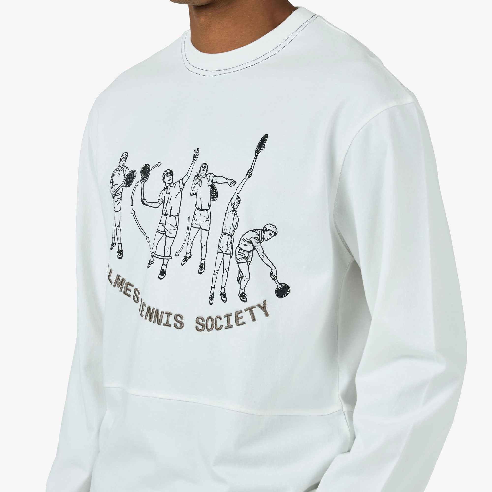 Palmes Practice Tennis Top Off-White Exclusive Design shooting event