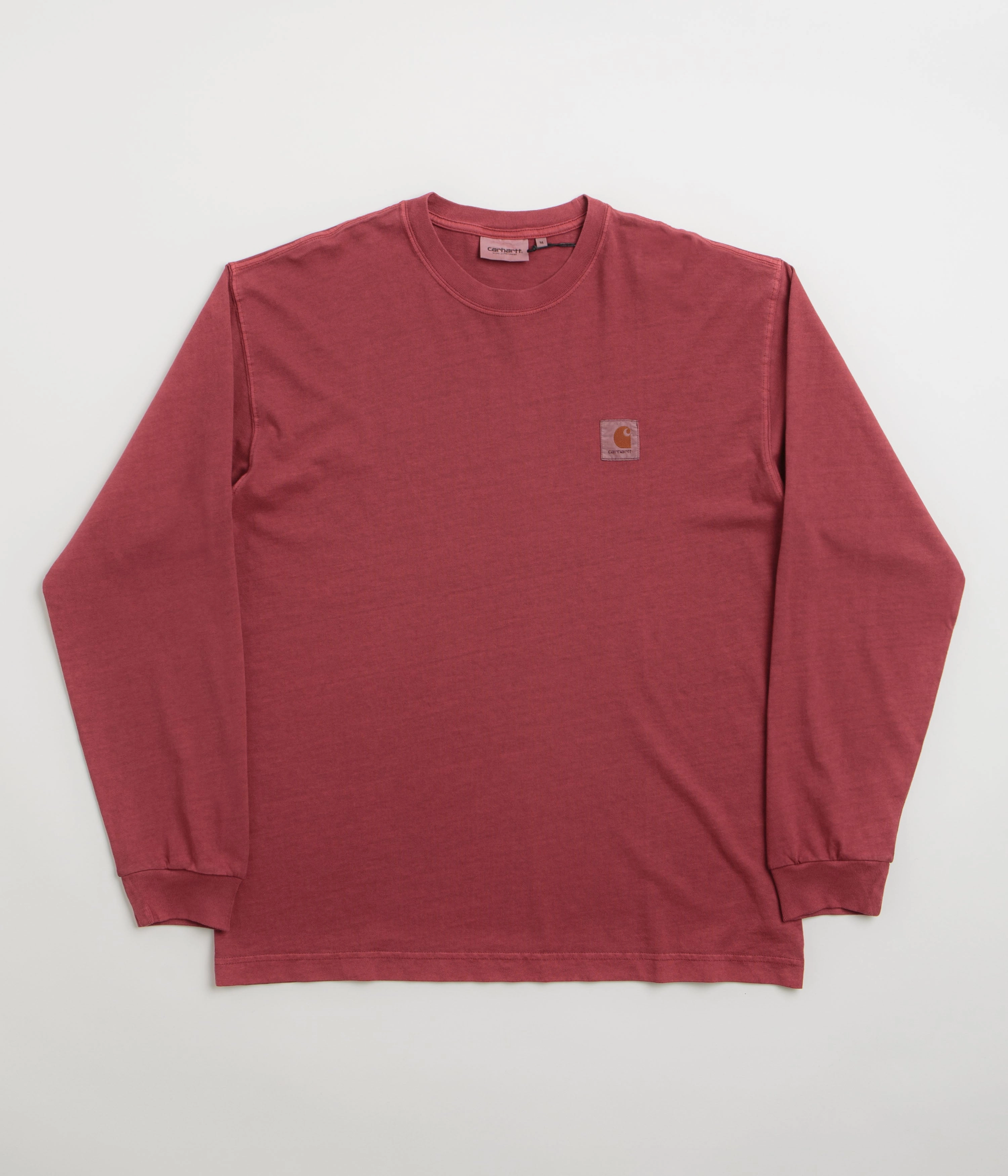 Quiet neighborhood Carhartt Vista Long Sleeve T-Shirt - Scarlet