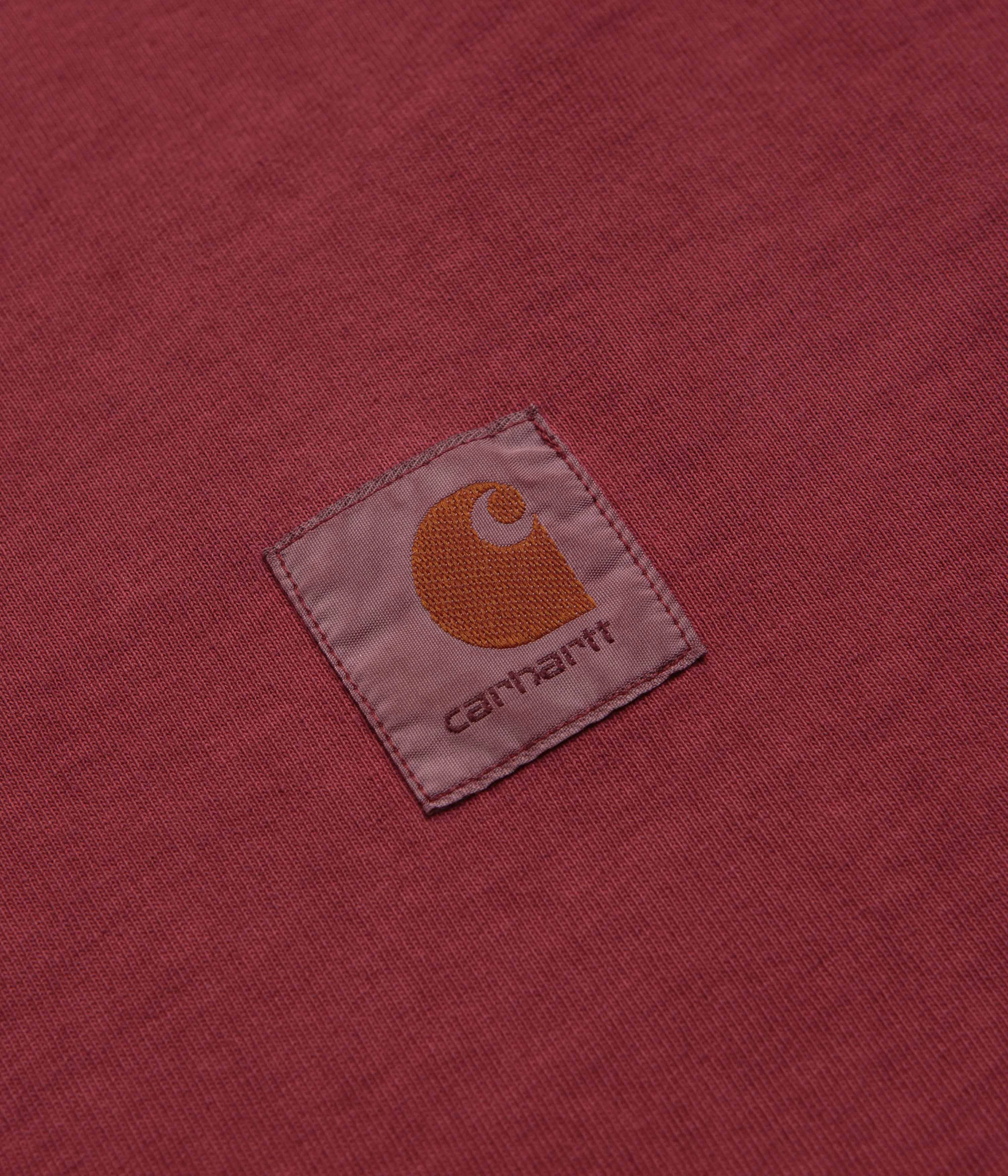 Trendy Silhouette top Carhartt Vista Long Sleeve T-Shirt - Scarlet