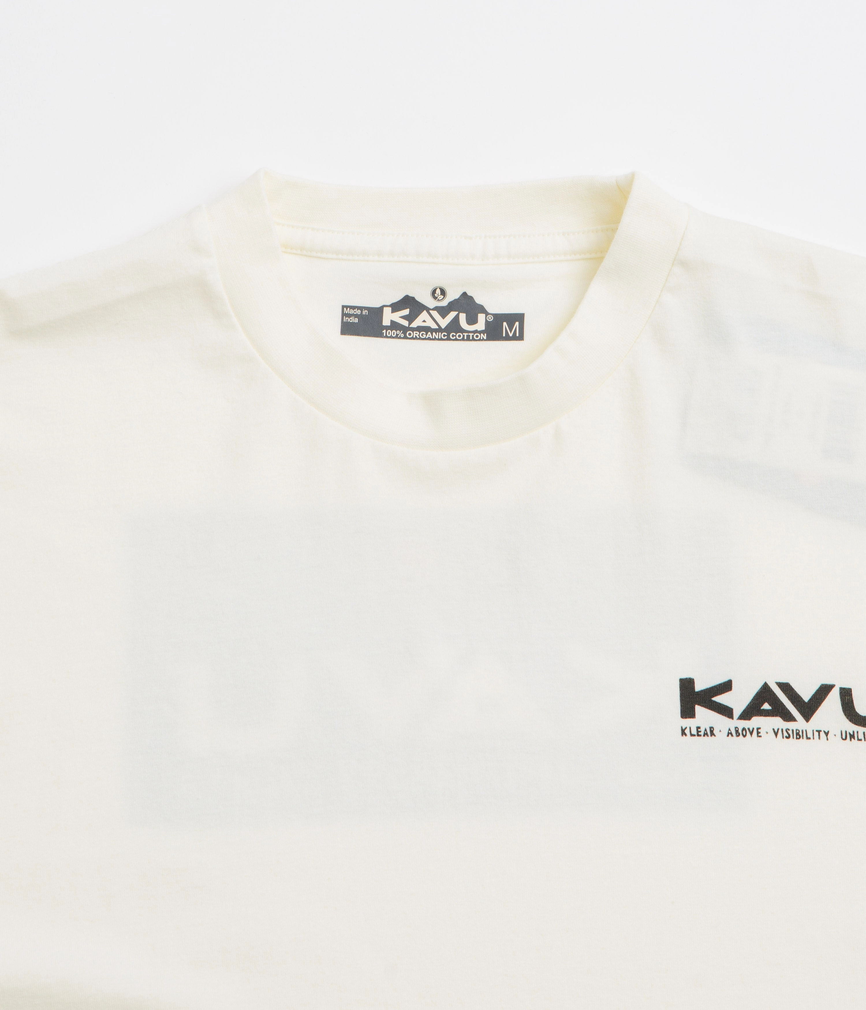 temperate climate Kavu Klear Above Etch Art T-Shirt - Off White