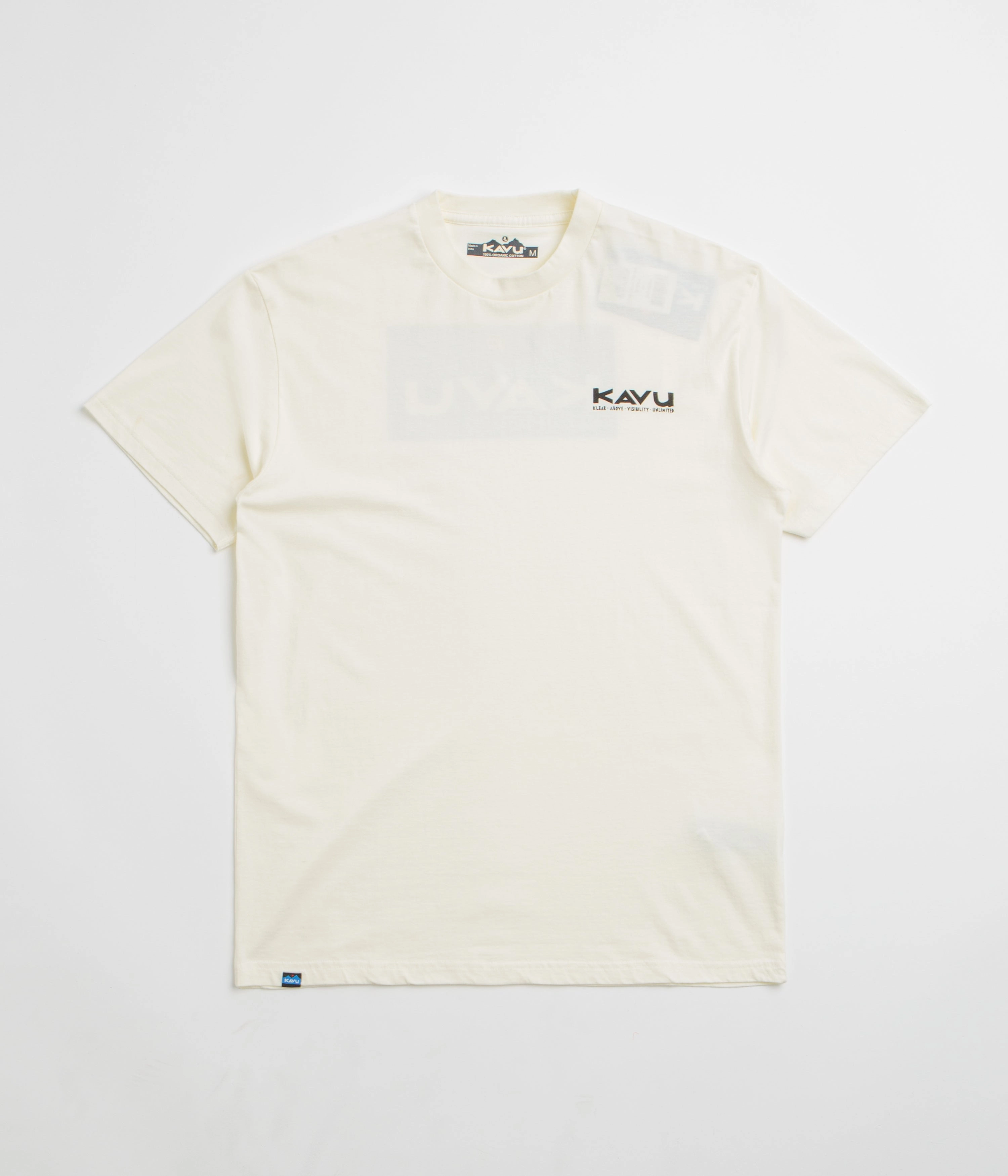 Stretchable nighttime venue Kavu Klear Above Etch Art T-Shirt - Off White