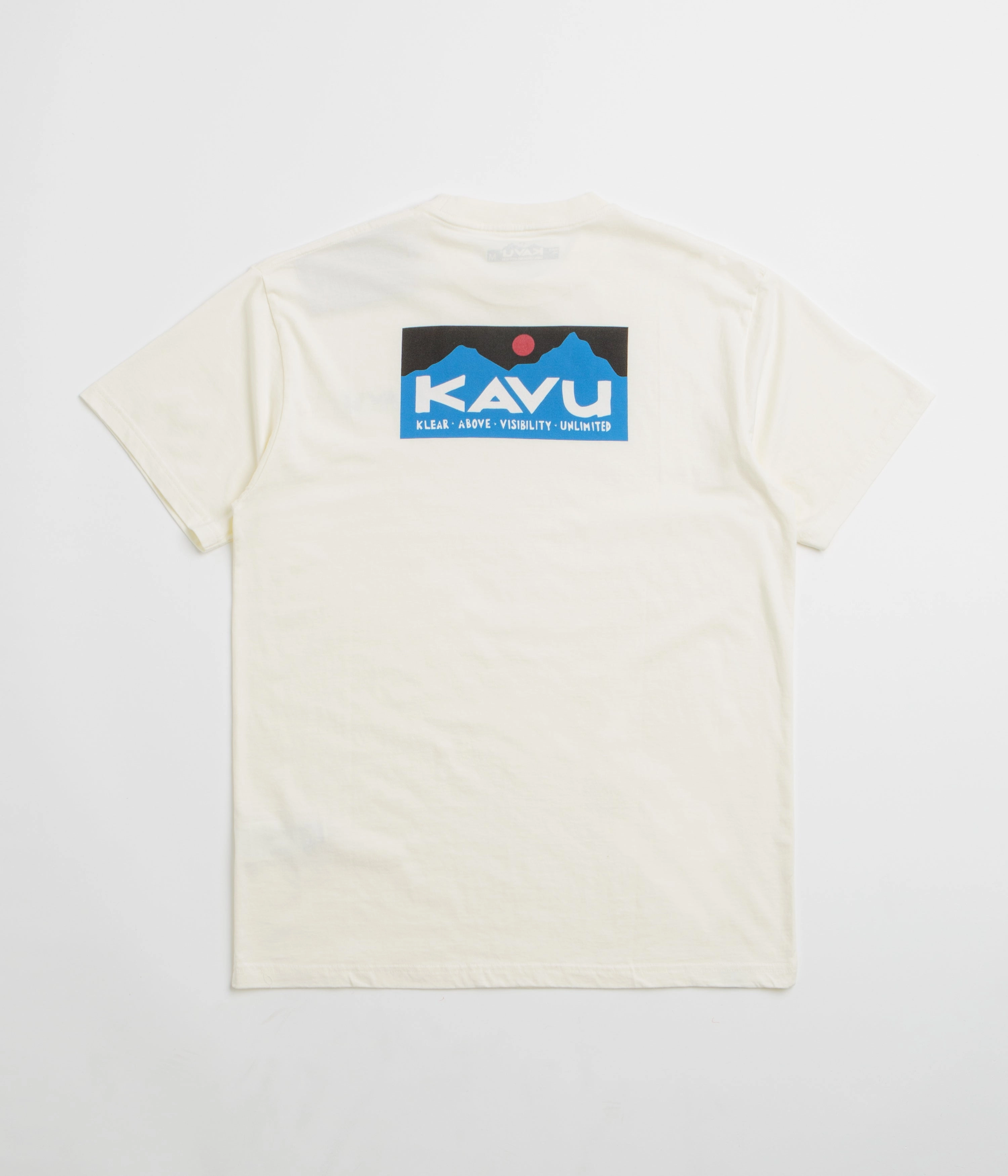 ruching Kavu Klear Above Etch Art T-Shirt - Off White