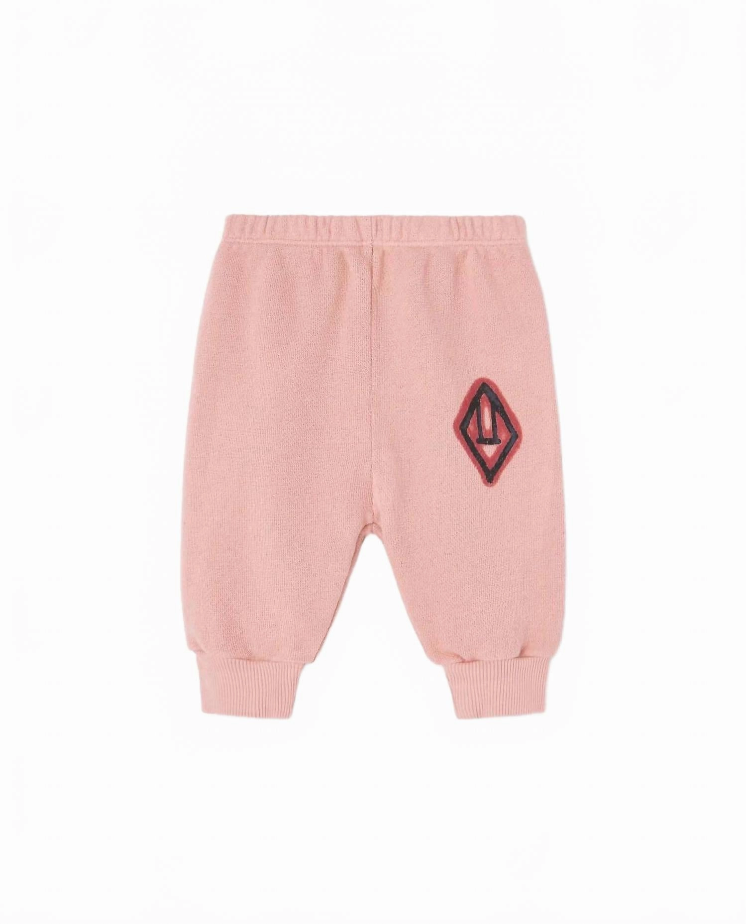 Kids Dromedary Pant In Pink Soft Touch