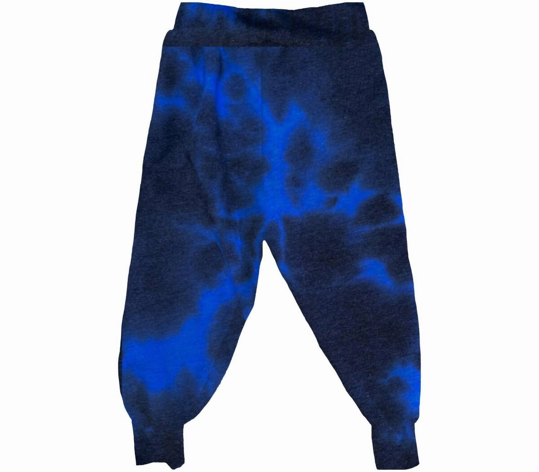 No Frills Fit Kids Girls Sweatpants In Blue Spark