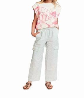 Weather Flex Kids Sami Pants In Light Green