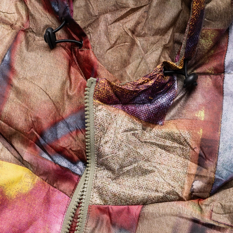 KidSuper Faces Collage Printed Puffer - Multi Outdoor Utility Seamless construction