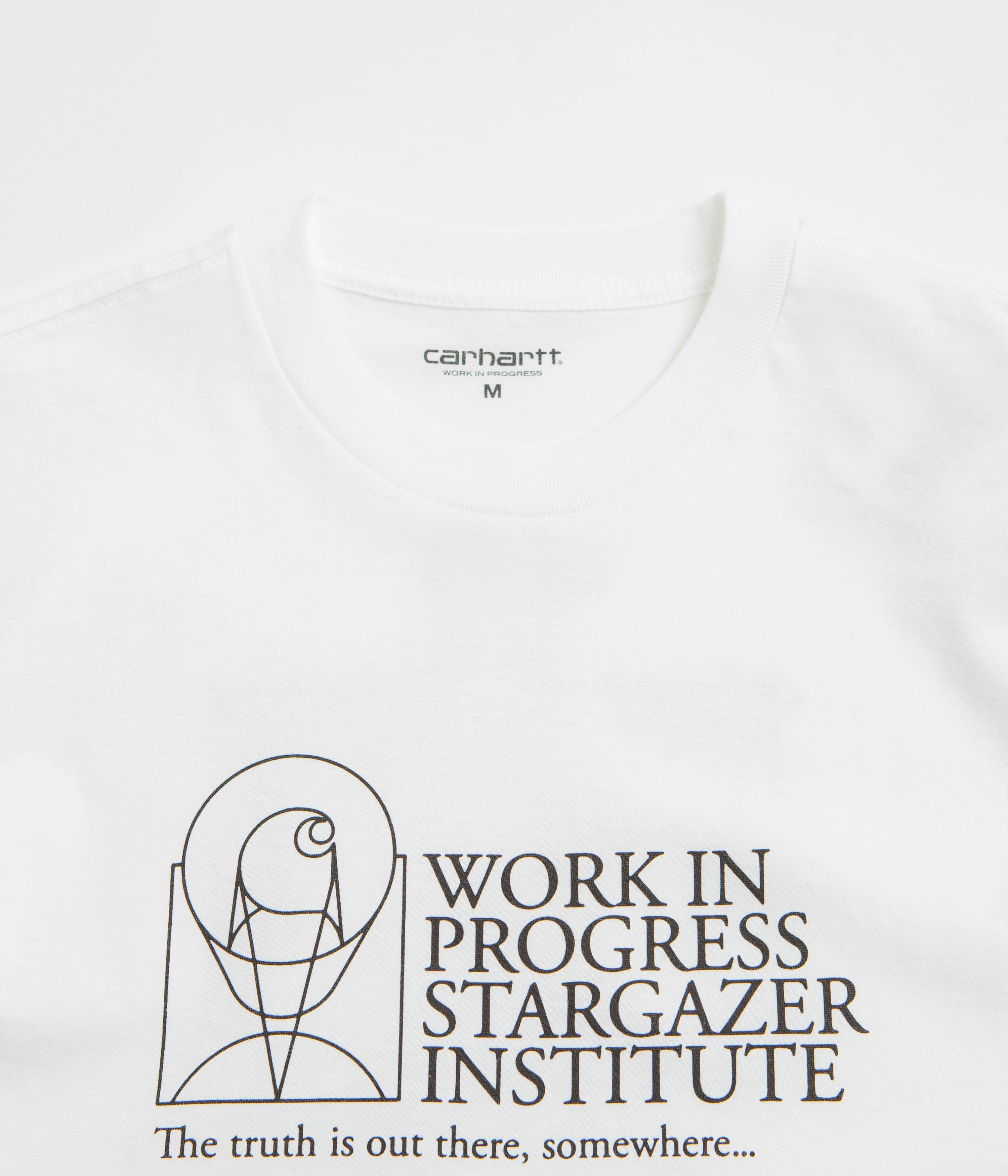 Ruffled Carhartt Stargazer T-Shirt - White / Black