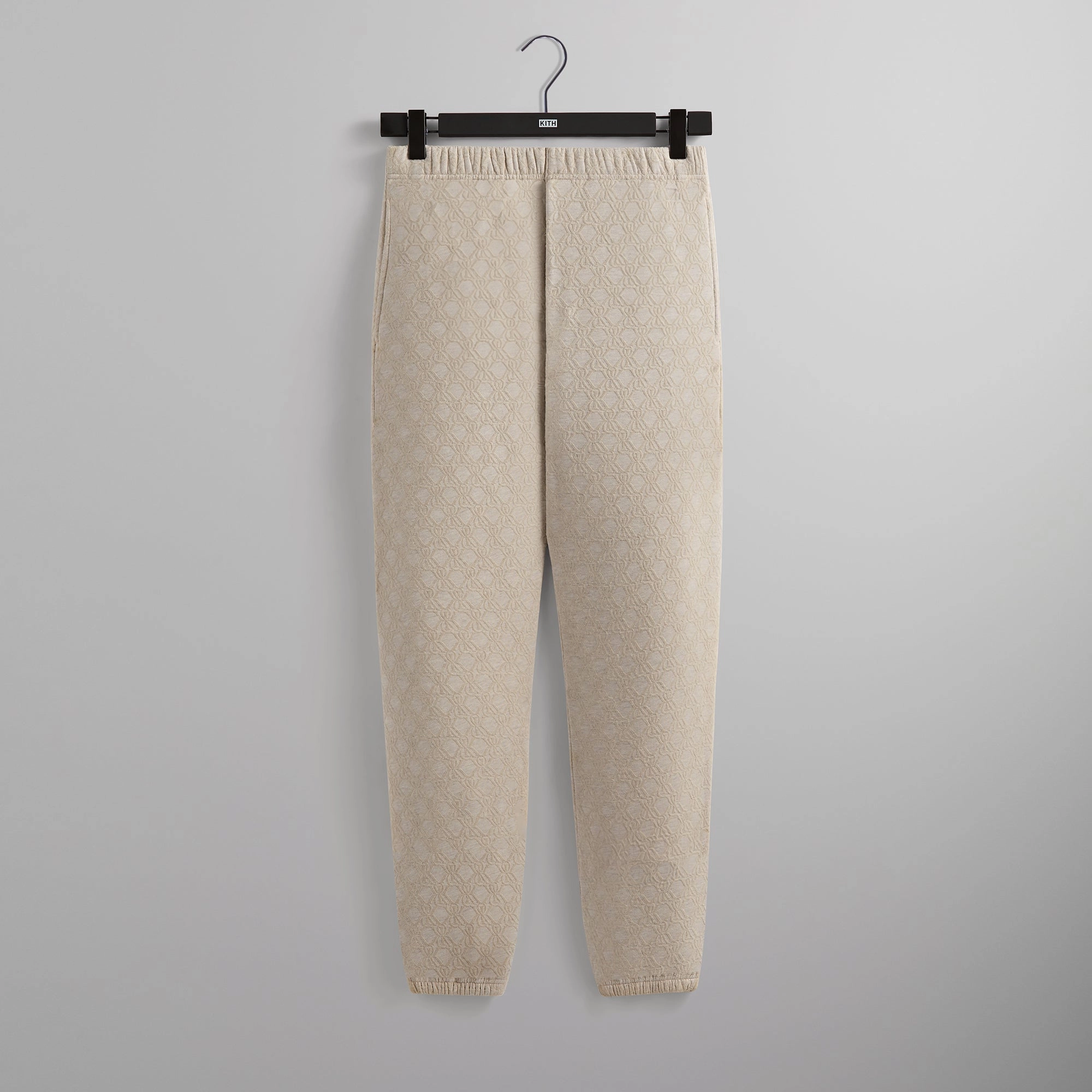 Flattering Comfort Kith Bonded Fleece Nelson Sweatpant - Sandy Heather