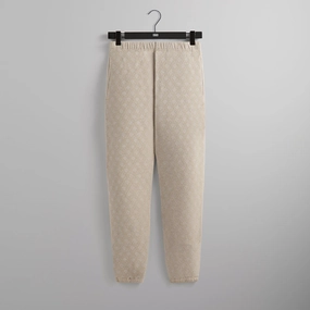Flattering Comfort Kith Bonded Fleece Nelson Sweatpant - Sandy Heather