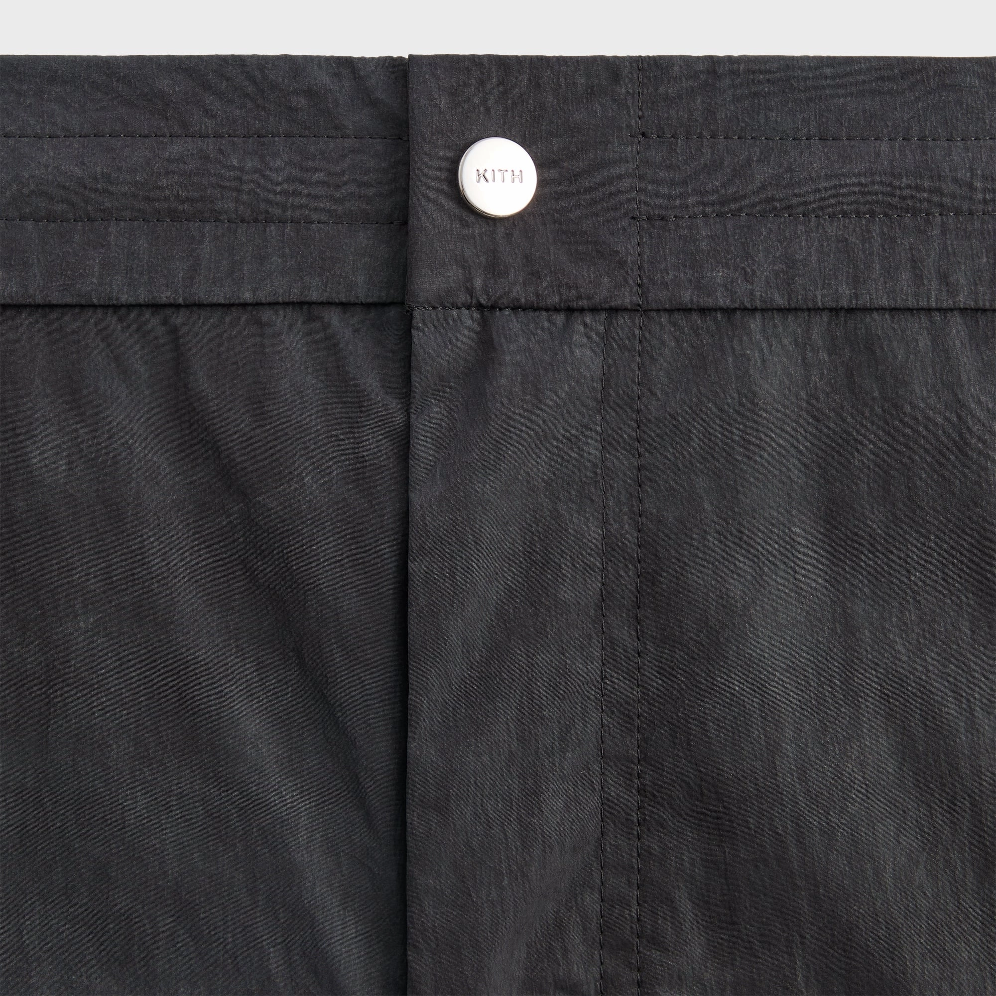 Kith Garment Dyed Nylon Hooper Pant - Thunder Fitted Design