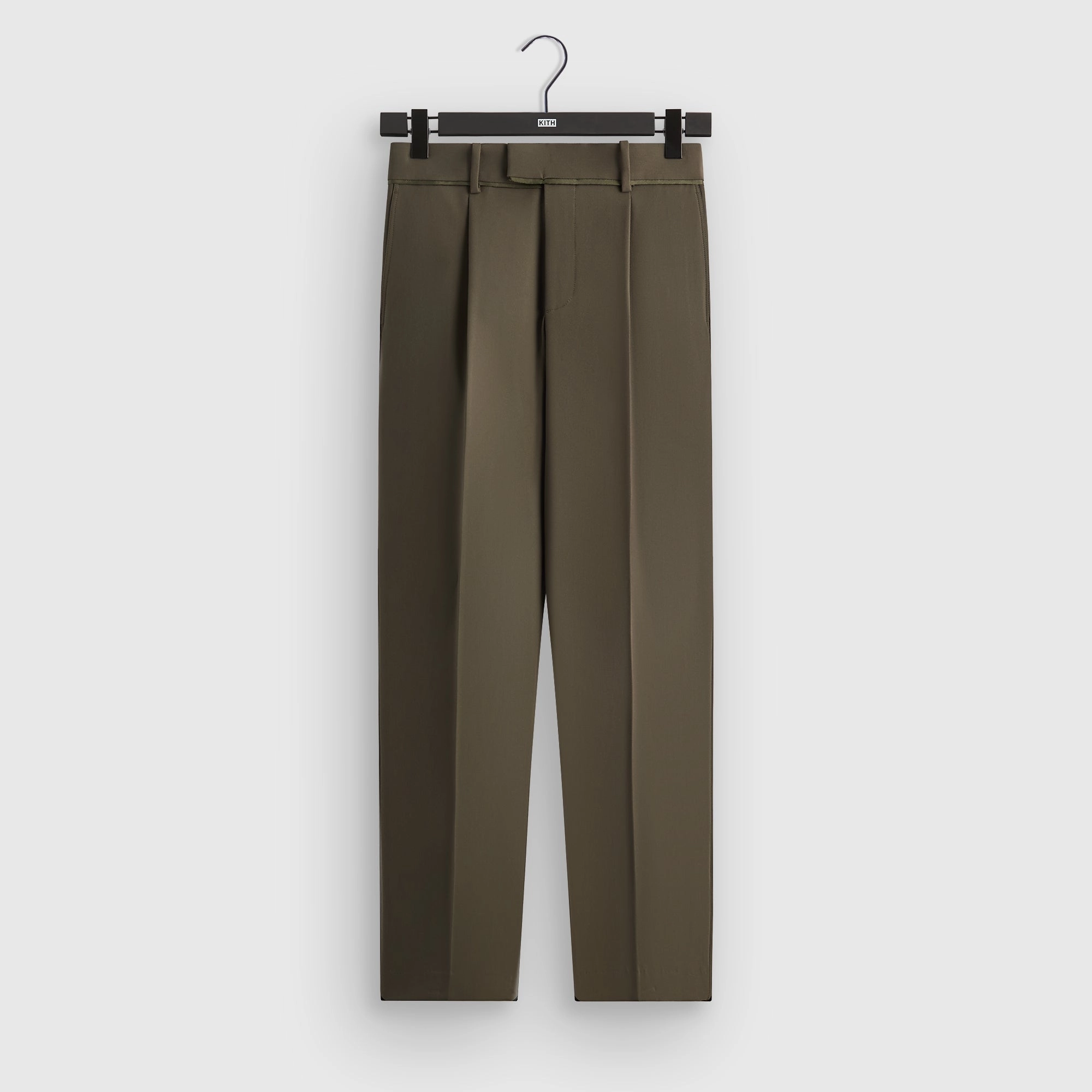 Kith Midweight Double Weave Crosby Trouser - Cypress MoistureControlLiner Eco Friendly Dye