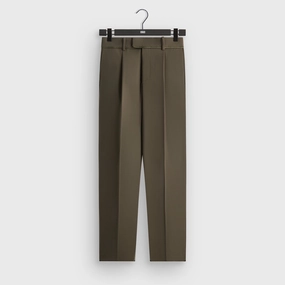 Kith Midweight Double Weave Crosby Trouser - Cypress MoistureControlLiner Eco Friendly Dye