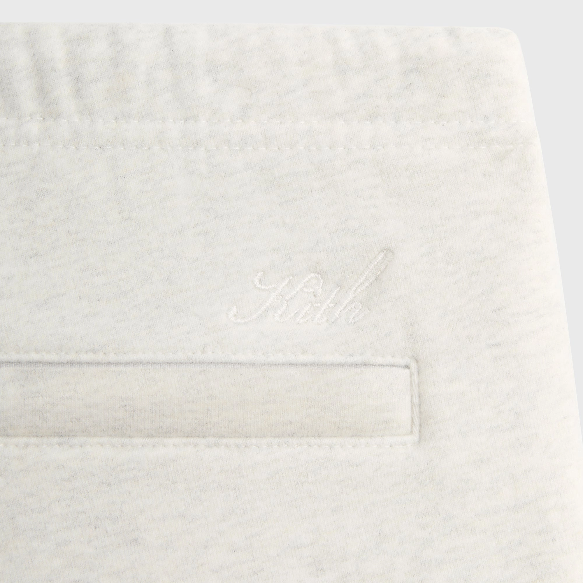 Kith Sueded French Terry Emmons Sweatpant - Light Heather Grey Thermal Insulation Layer