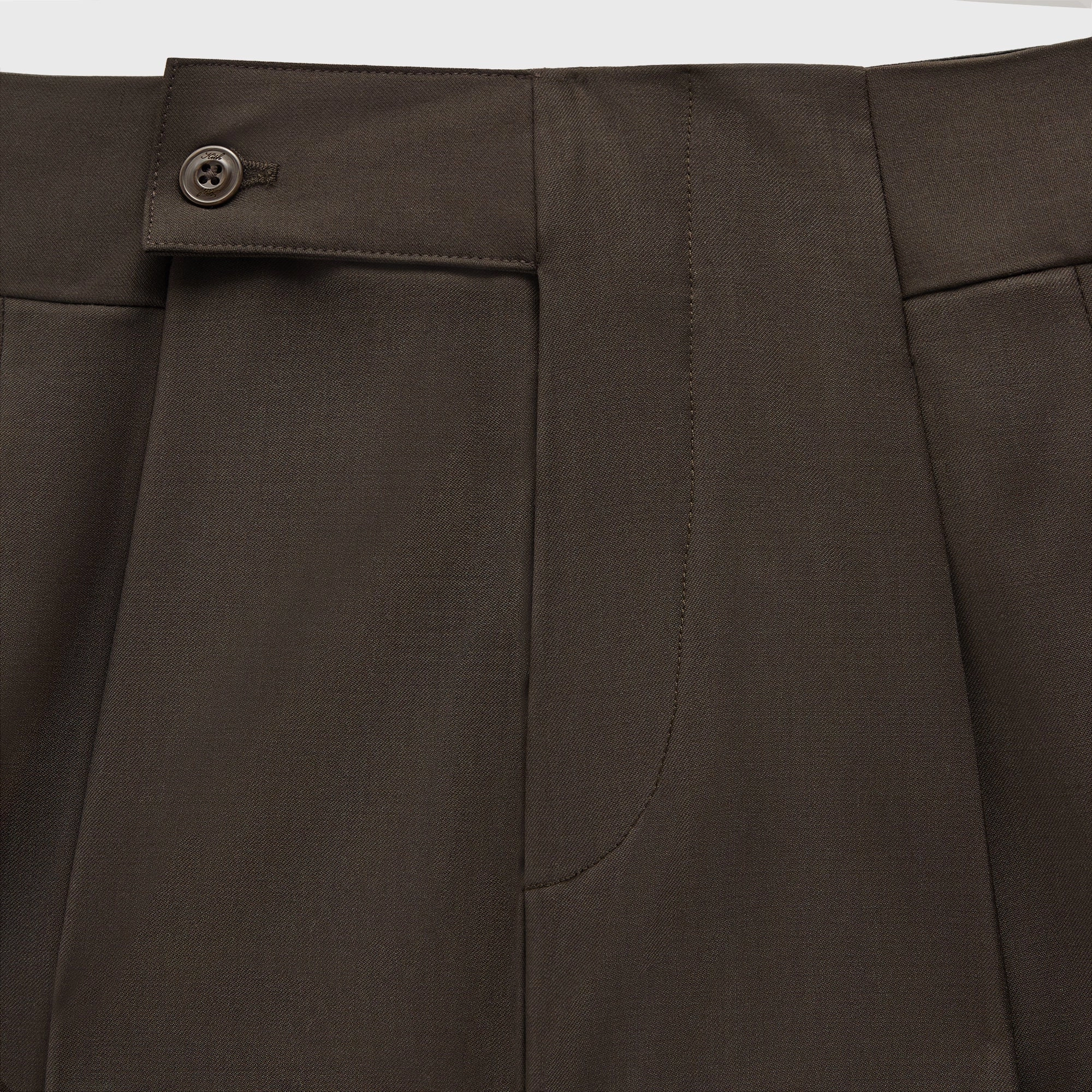 Stylish Appearance Quick Release Buckle Kith Tropical Wool Kingston Trouser - Kindling