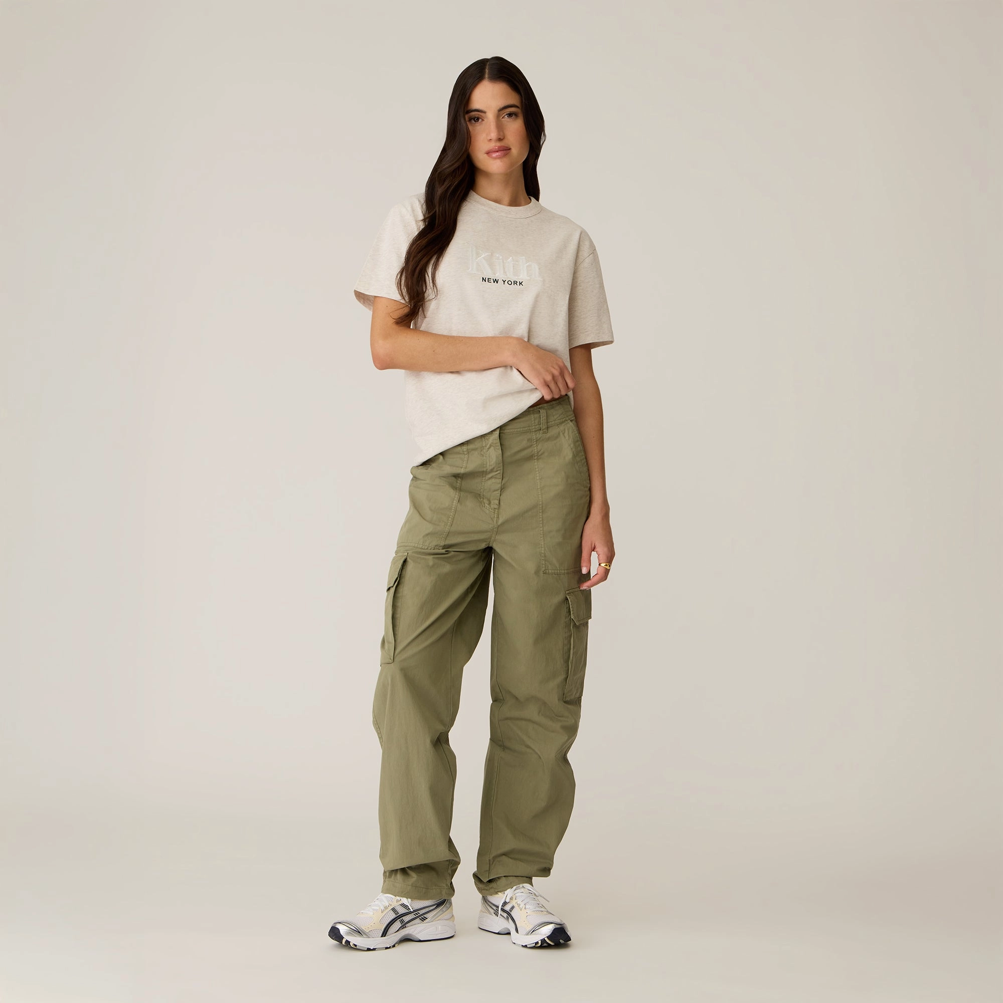 HighWaistSupport Kith Women Evans Cotton Nylon Utility Pant - Flagstaff