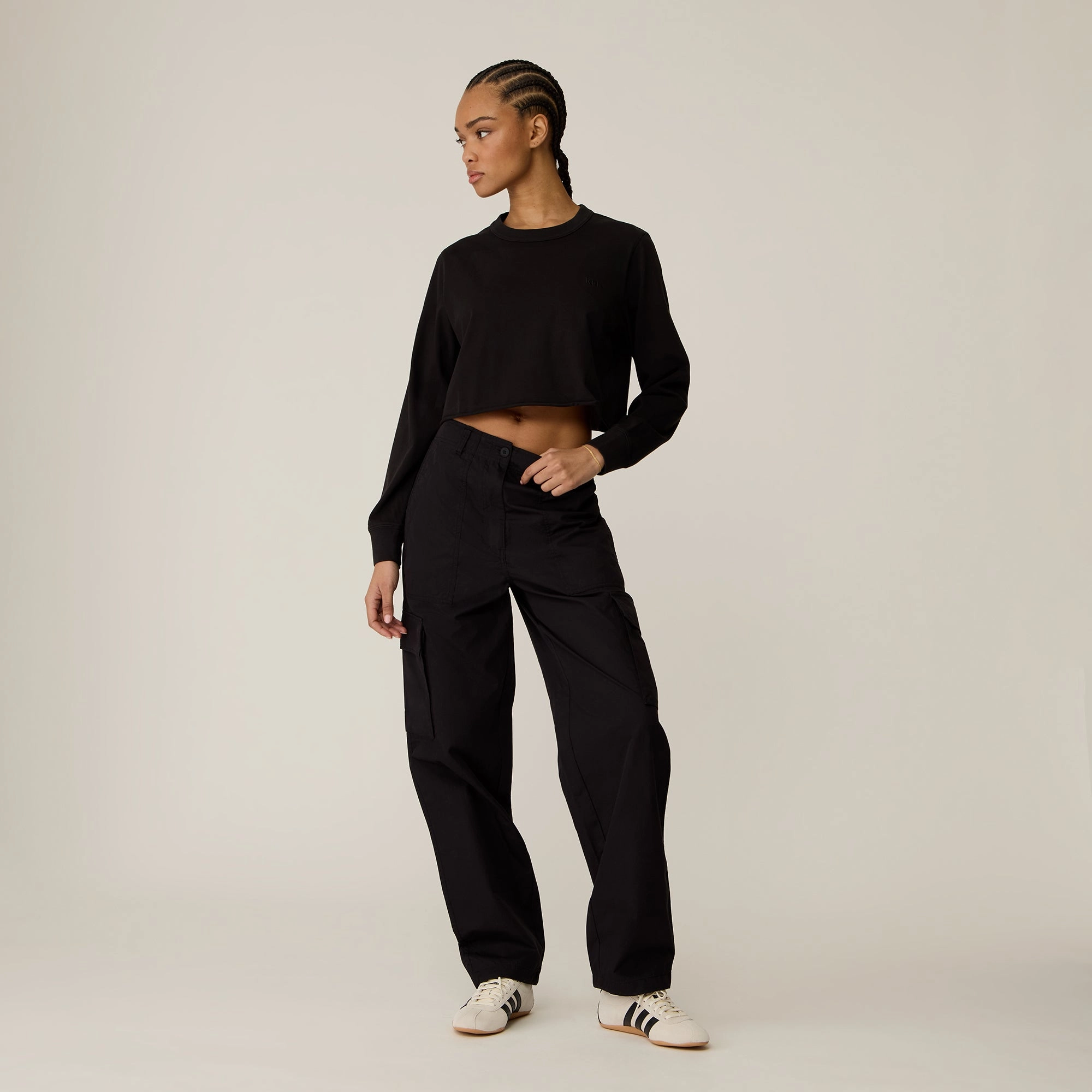 Kith Women Evans Cotton Nylon Utility Pant - Mass Sport Wear Fit AntiPilling