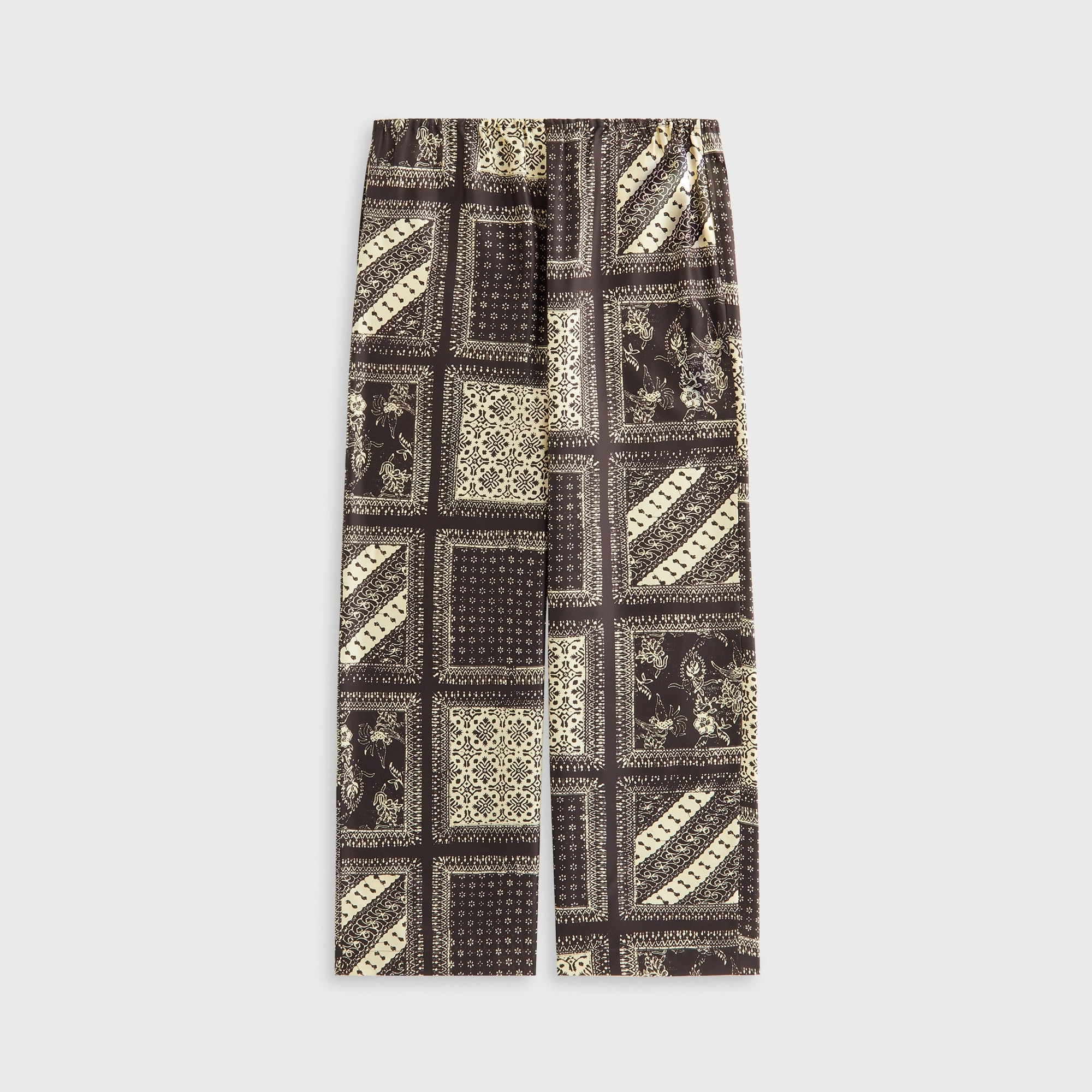 Kith Women Michi Batik Block Print Pant - Incognito Non Binding Waist