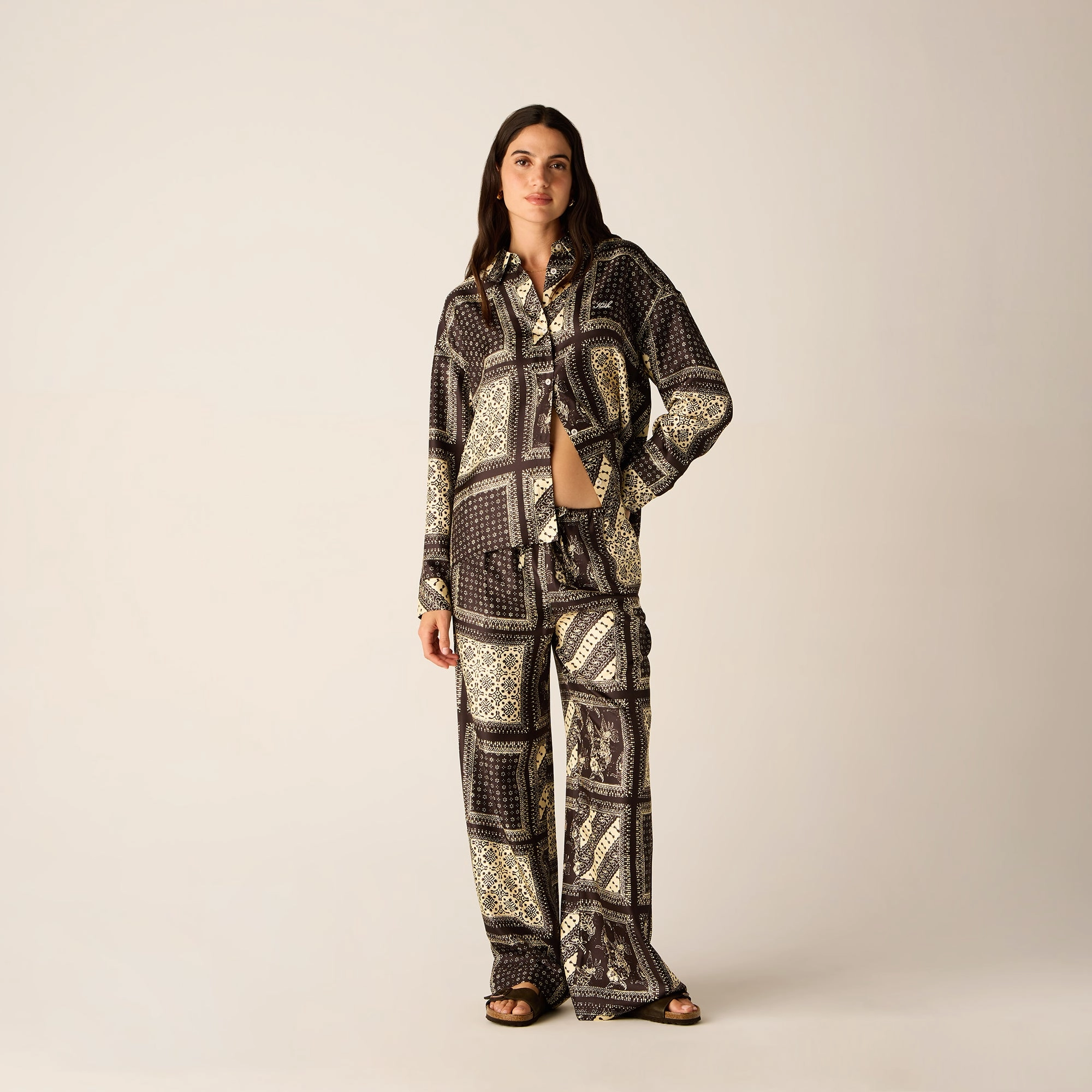 Kith Women Michi Batik Block Print Pant - Incognito Smart Layering